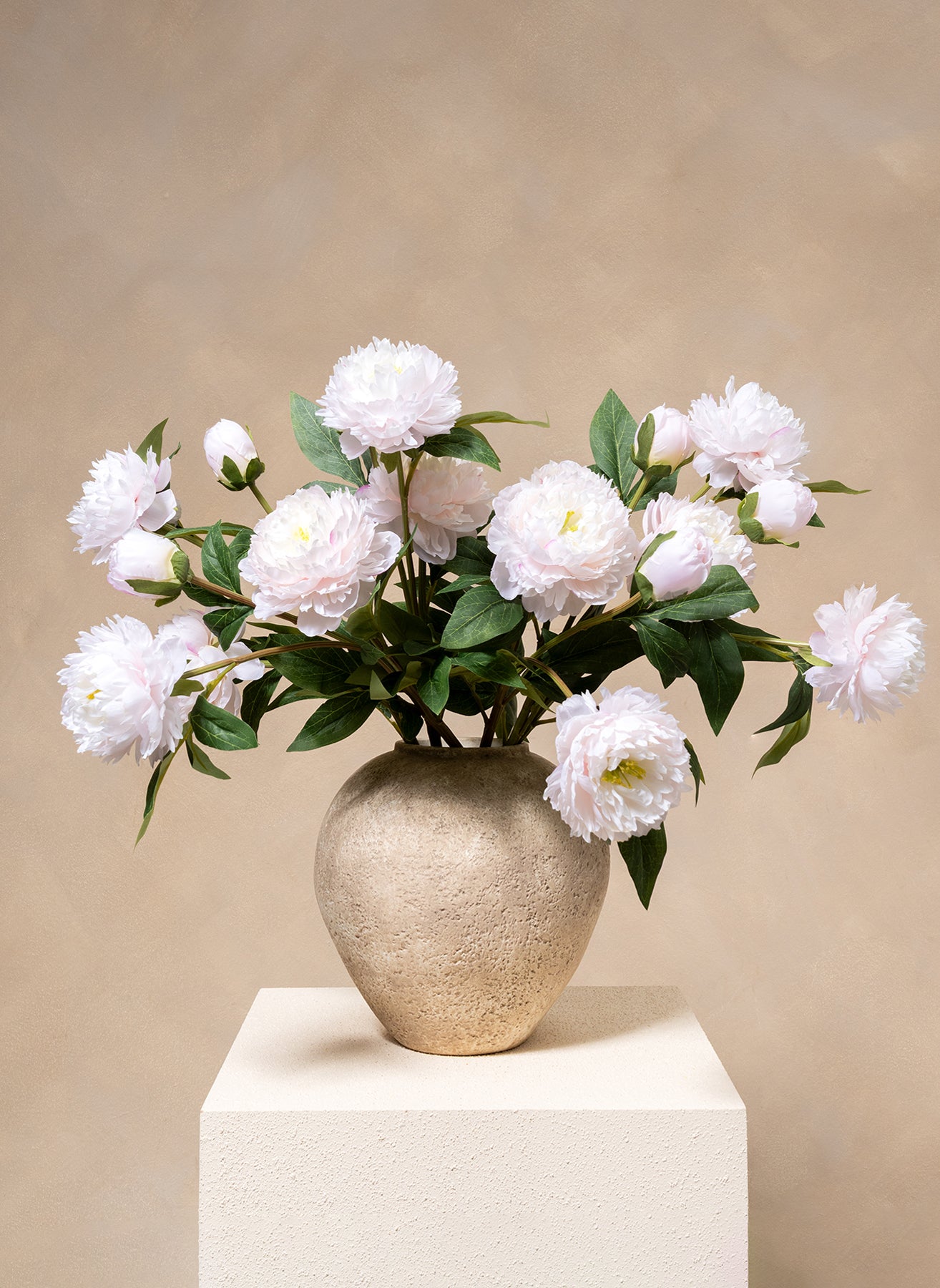 Silk Peonies - Light Pink