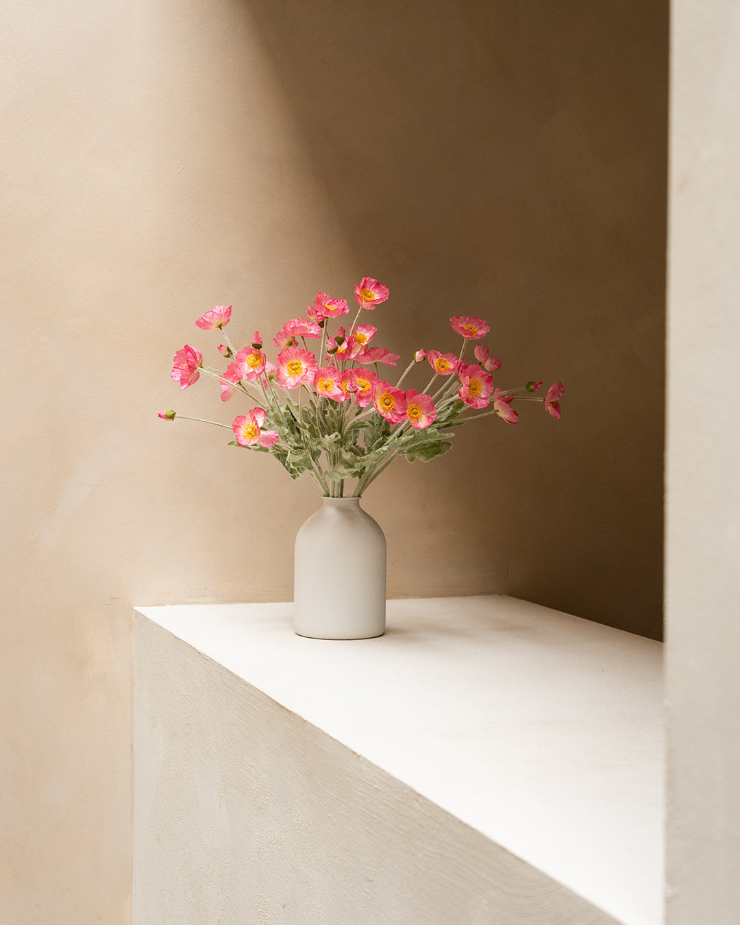 Silk Poppies - Pink