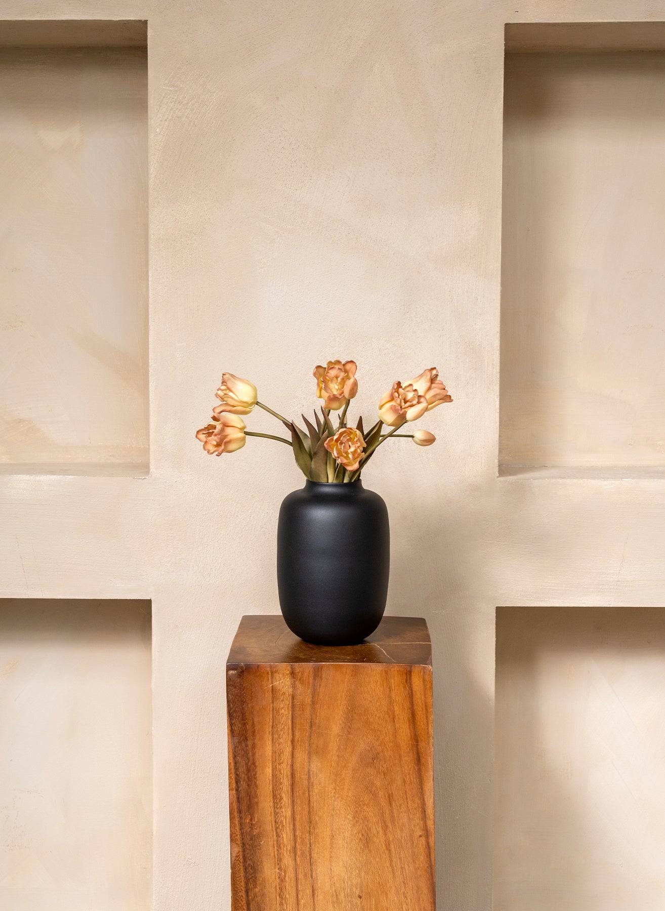 Parrot Tulips - Coffee