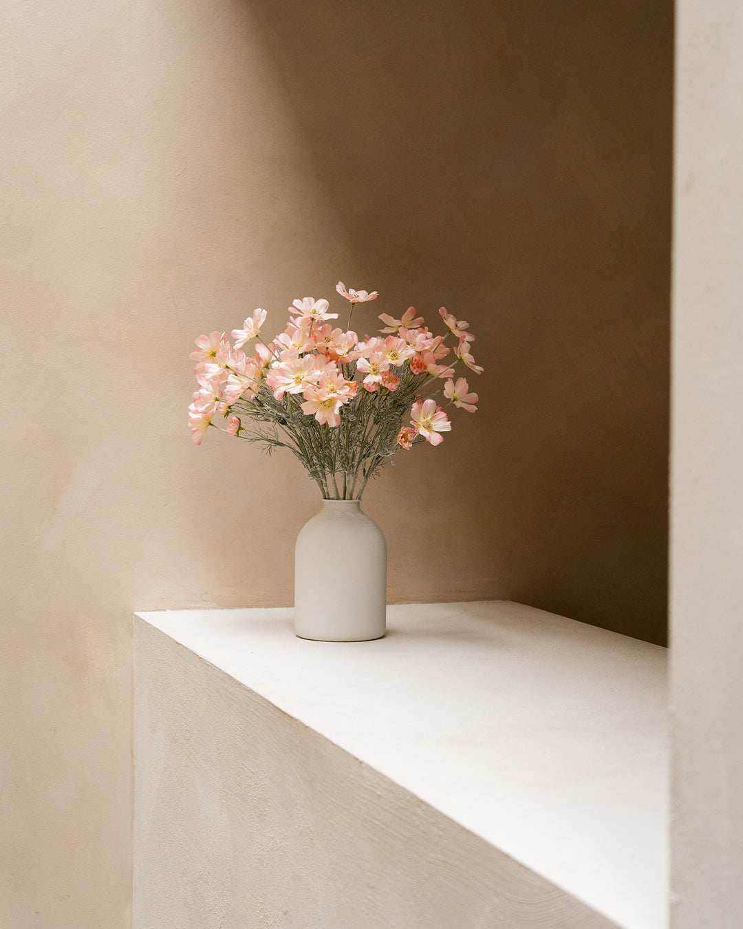 Silk Daisies (10 stems) - Light Pink