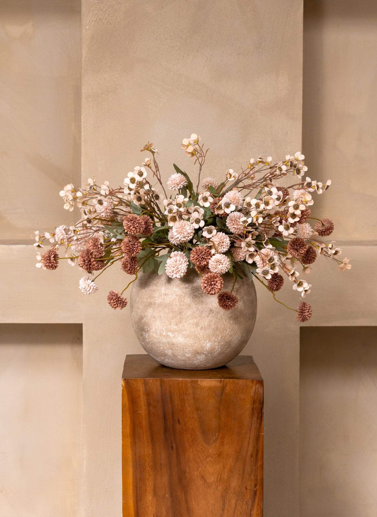 Wax Arrangement - Cream mix