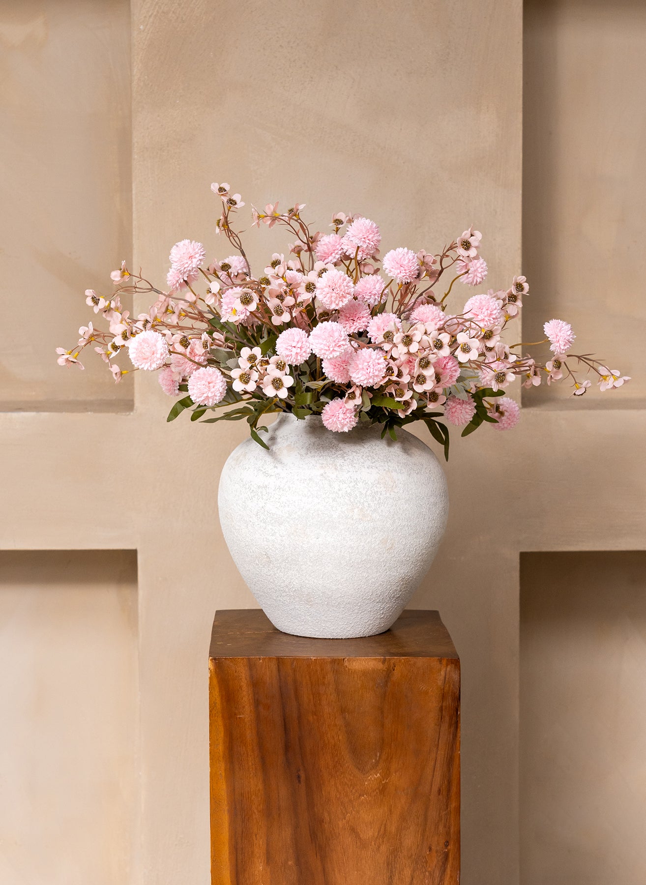 Wax Arrangement - Pink