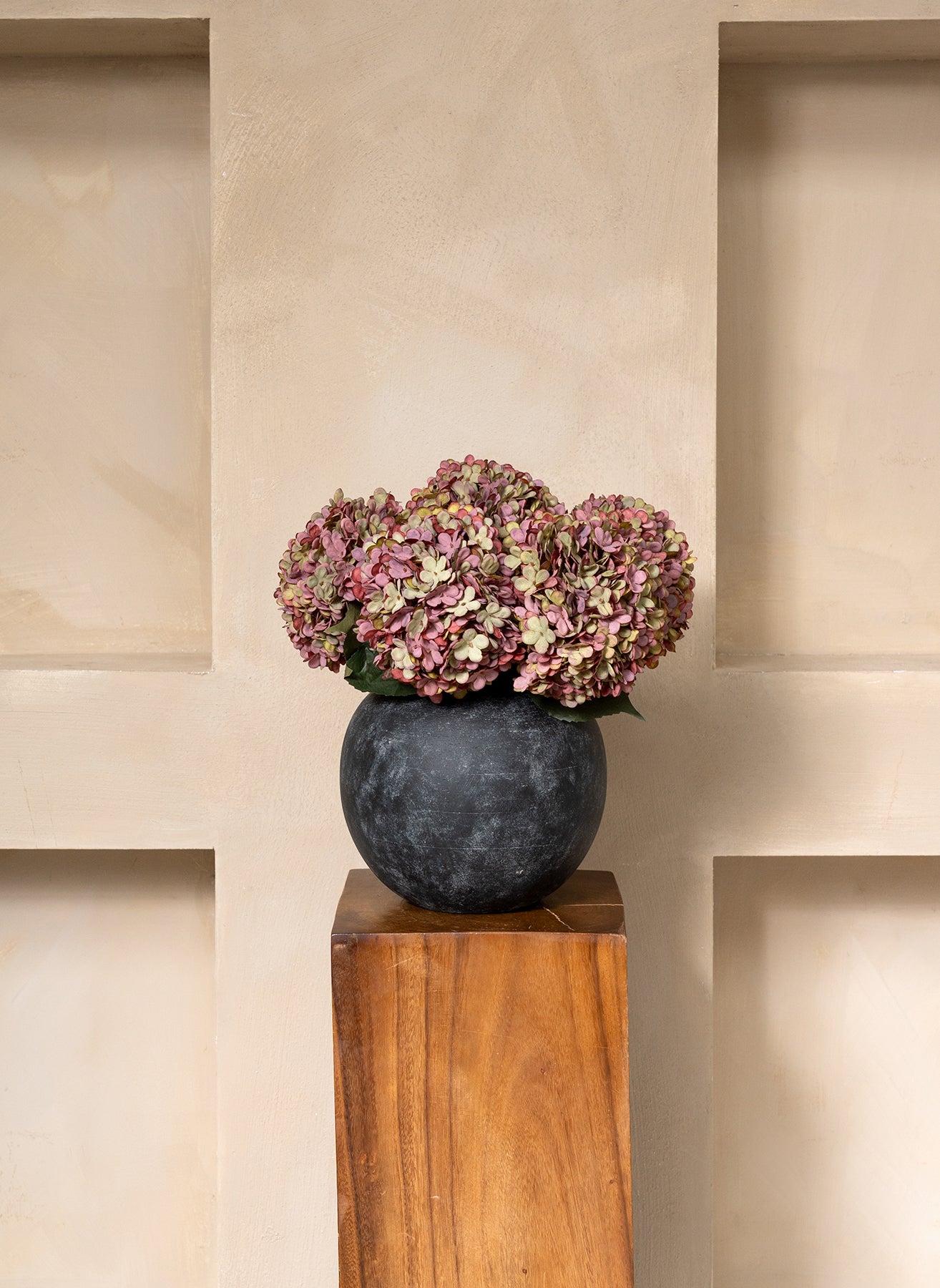 Large Silk Hydrangea - Purple