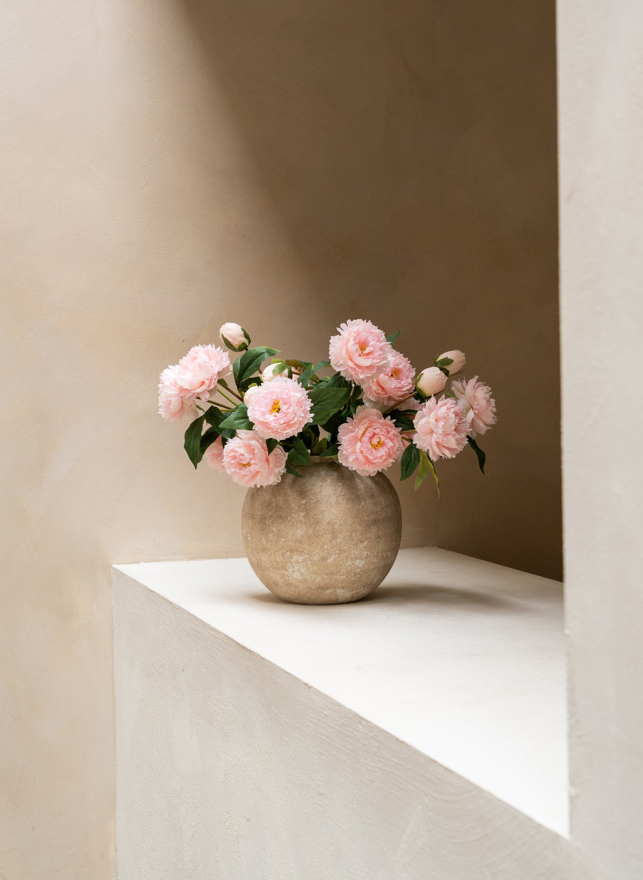 Silk Peonies - Pink