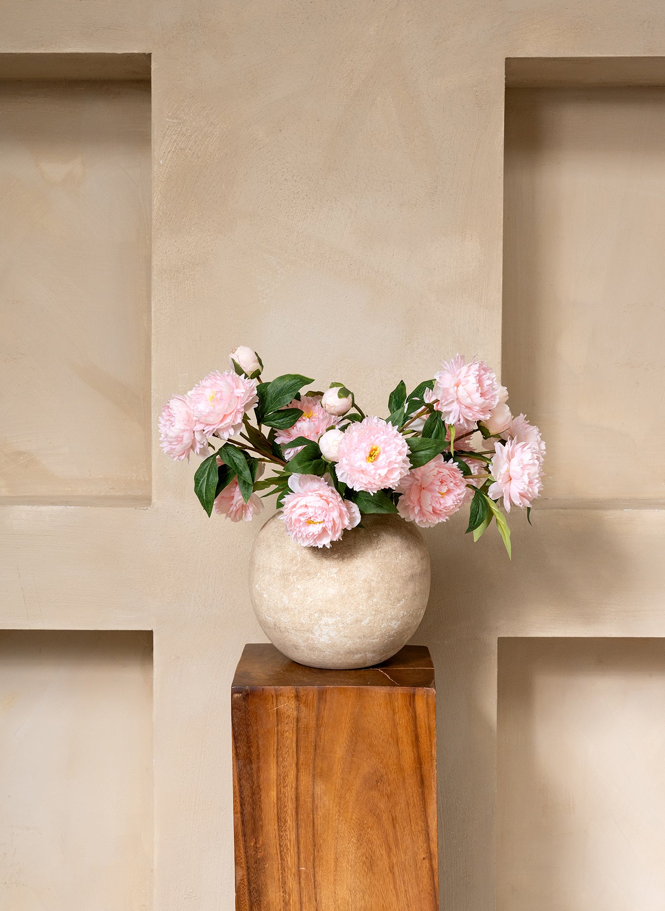Silk Peonies - Pink
