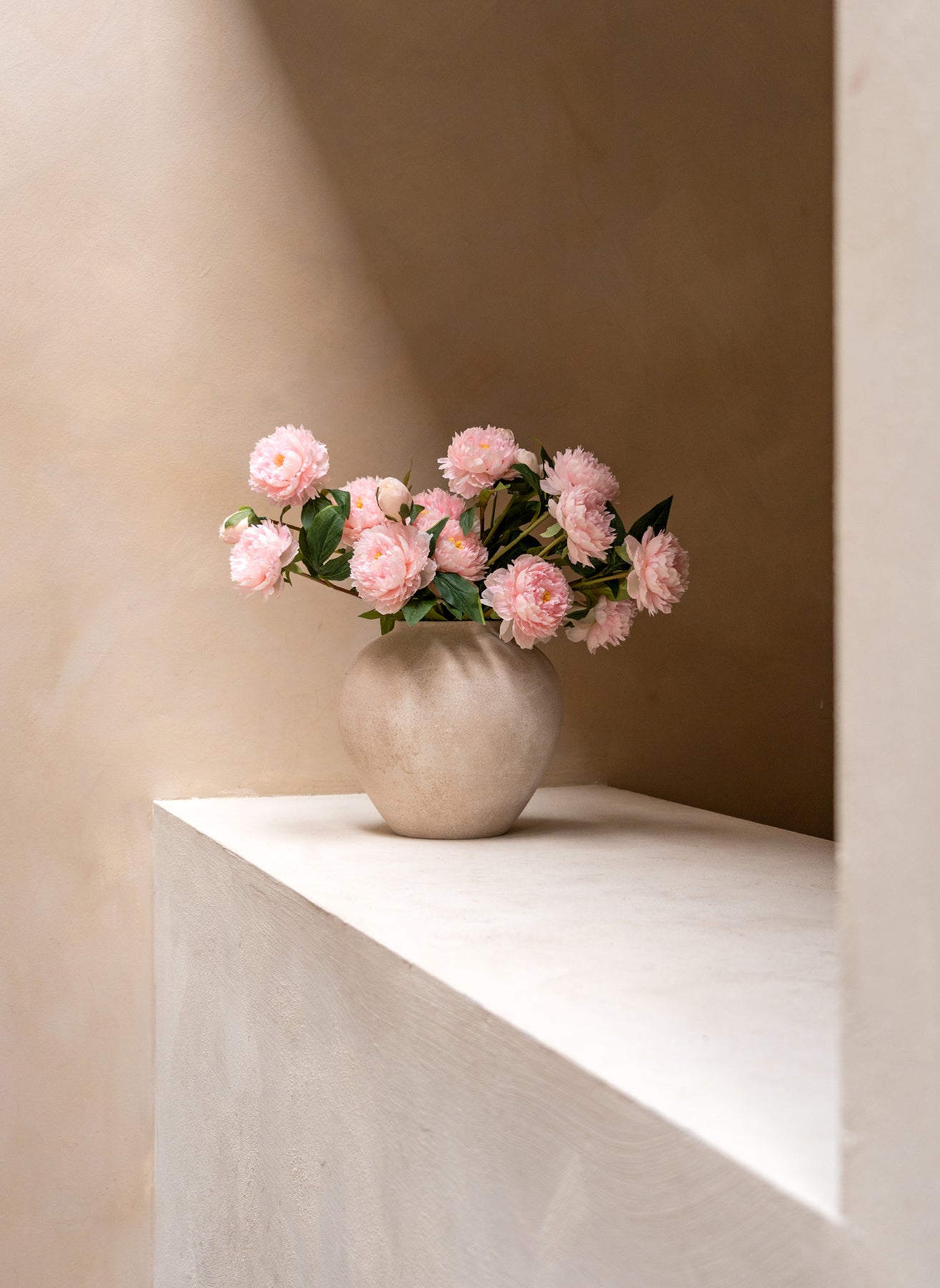 Silk Peonies - Pink