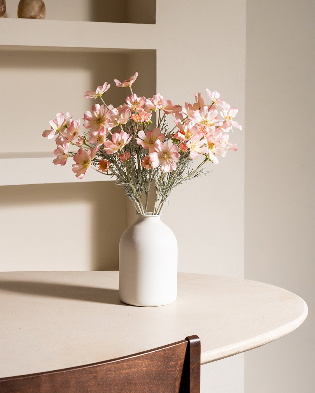 Silk Daisies (10 stems) - Light Pink