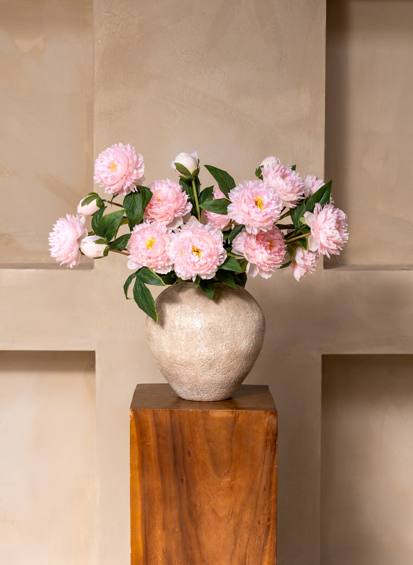 Silk Peonies - Pink