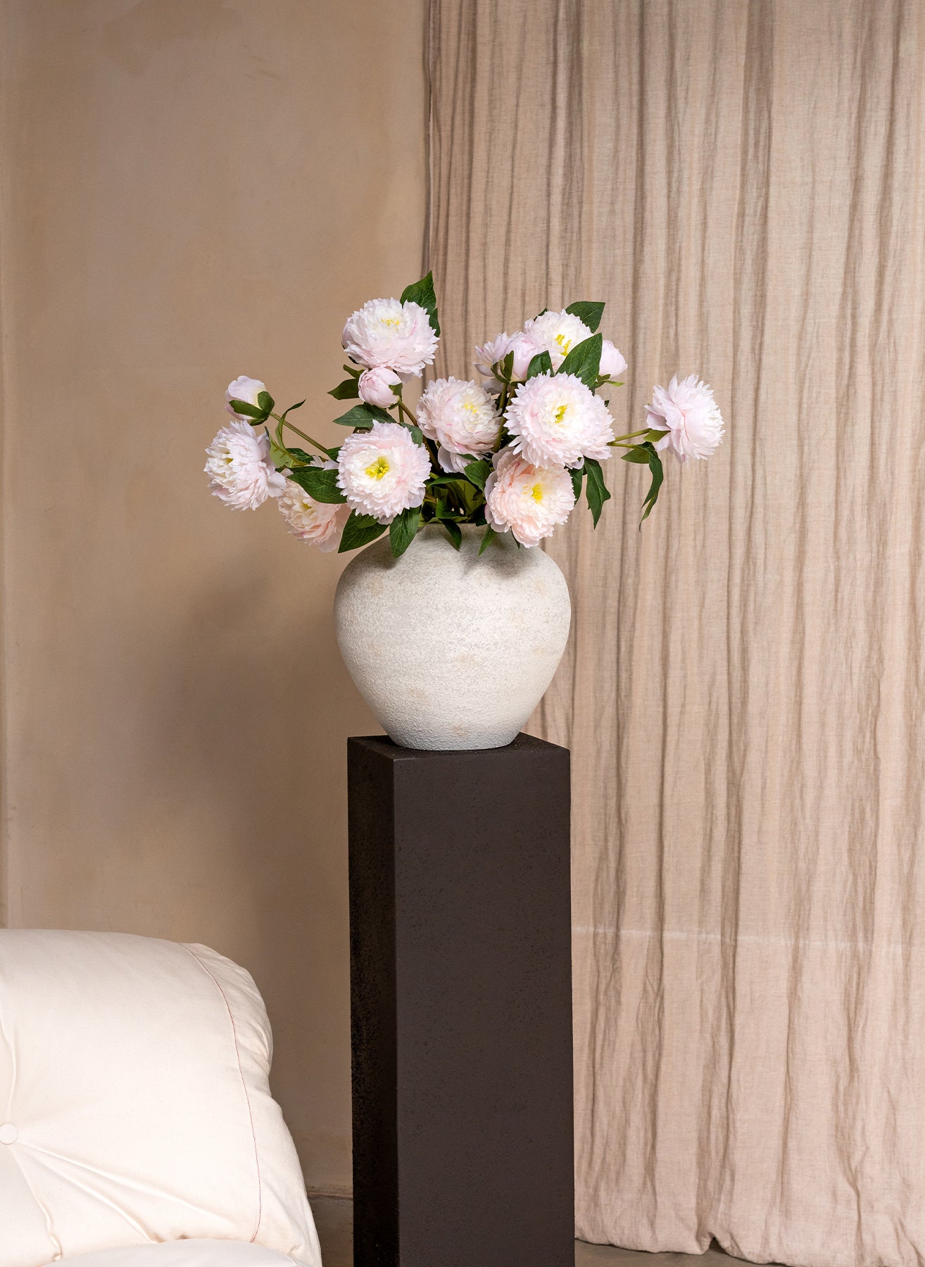 Silk Peonies - Light Pink