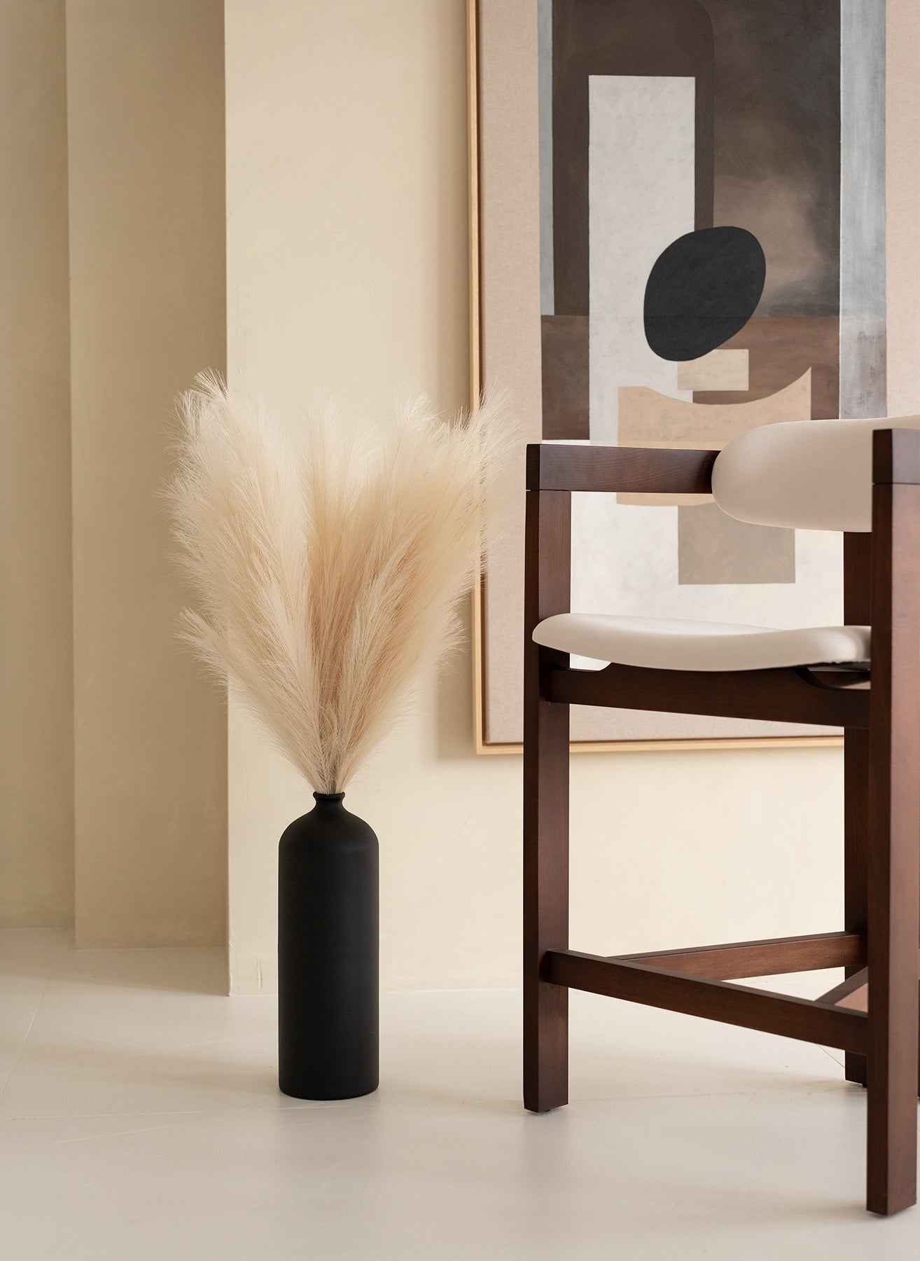 Pampas 110cm (3 stems) - Beige
