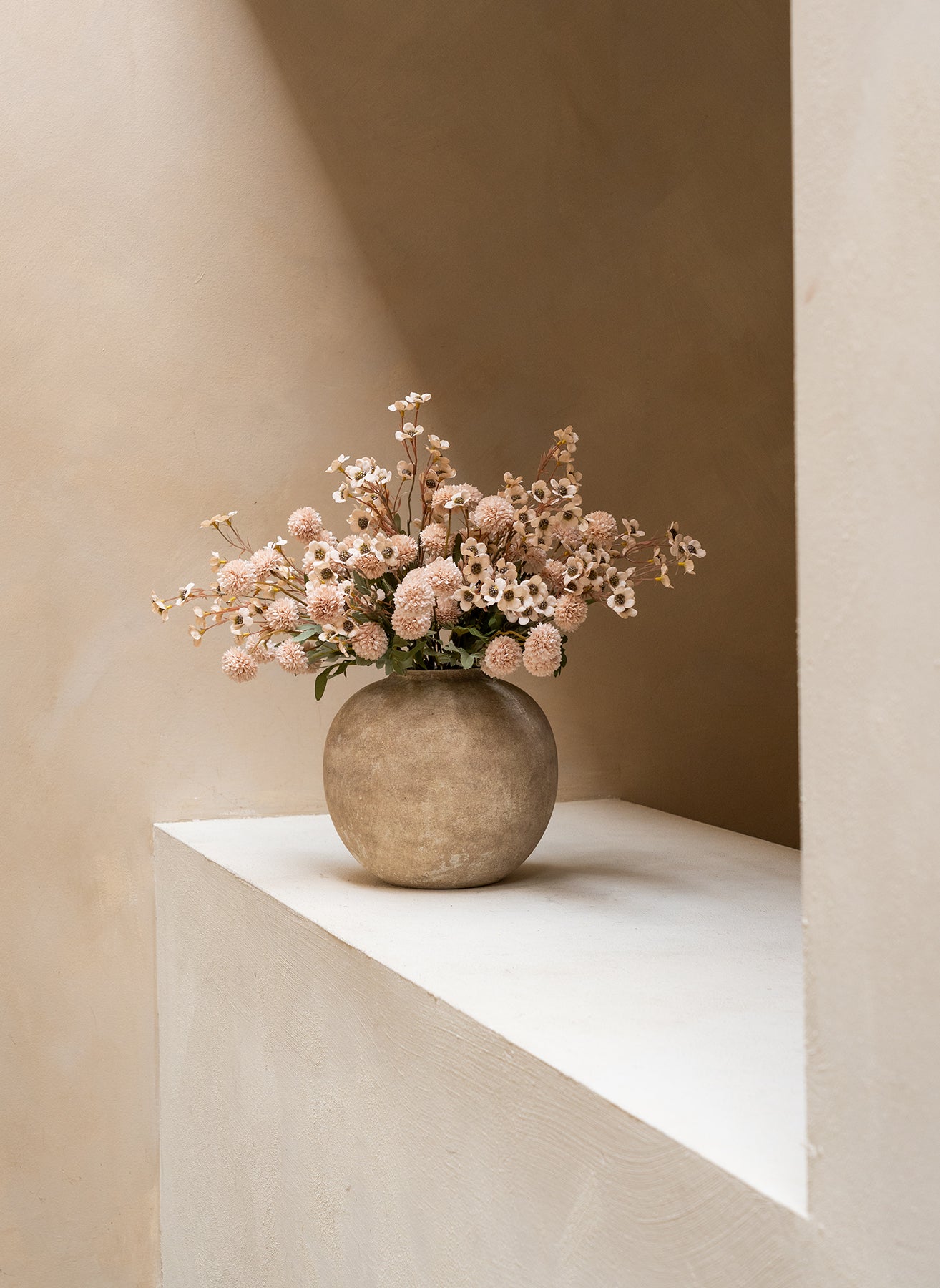 Wax Arrangement - Cream