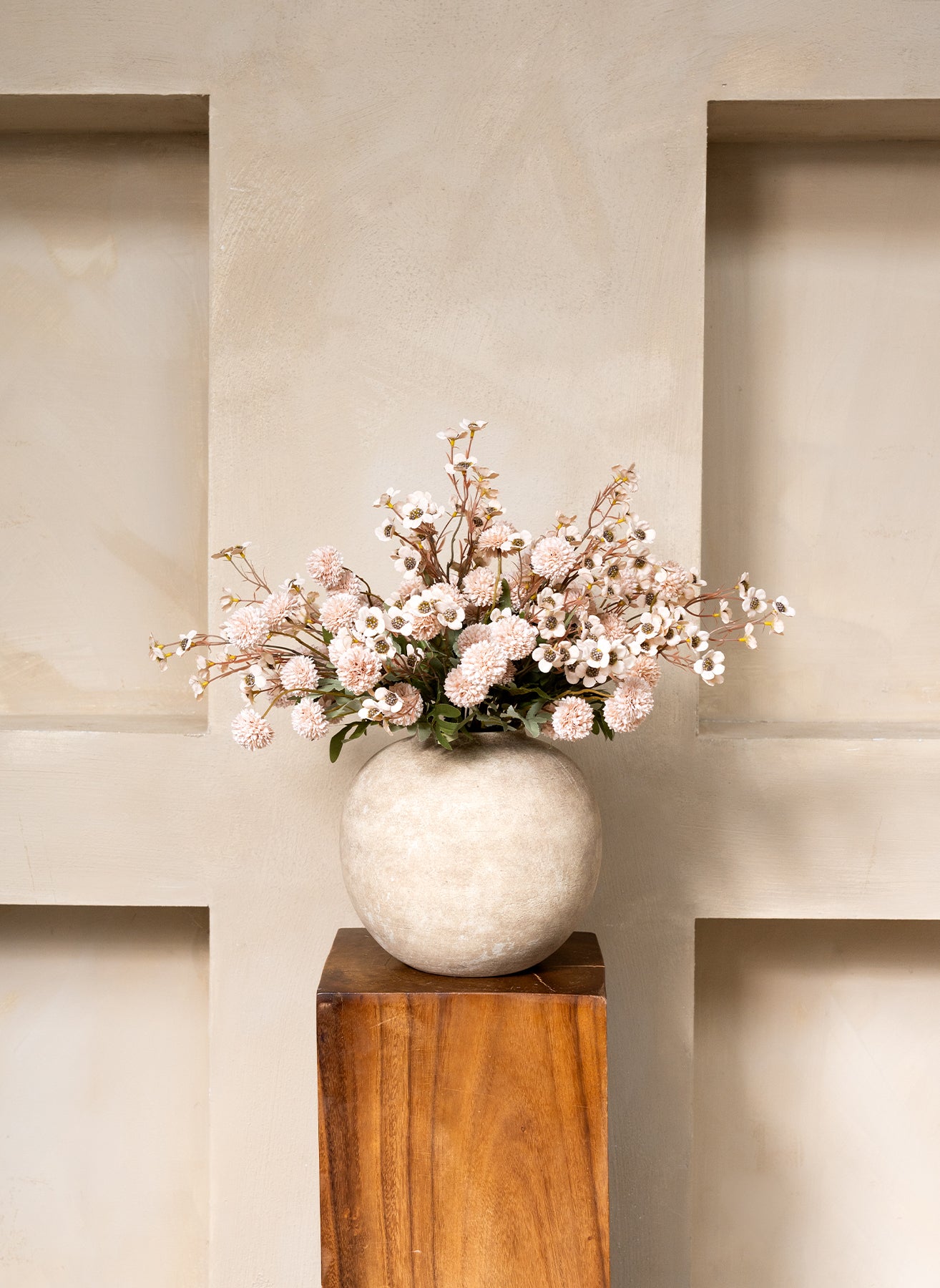 Wax Arrangement - Cream