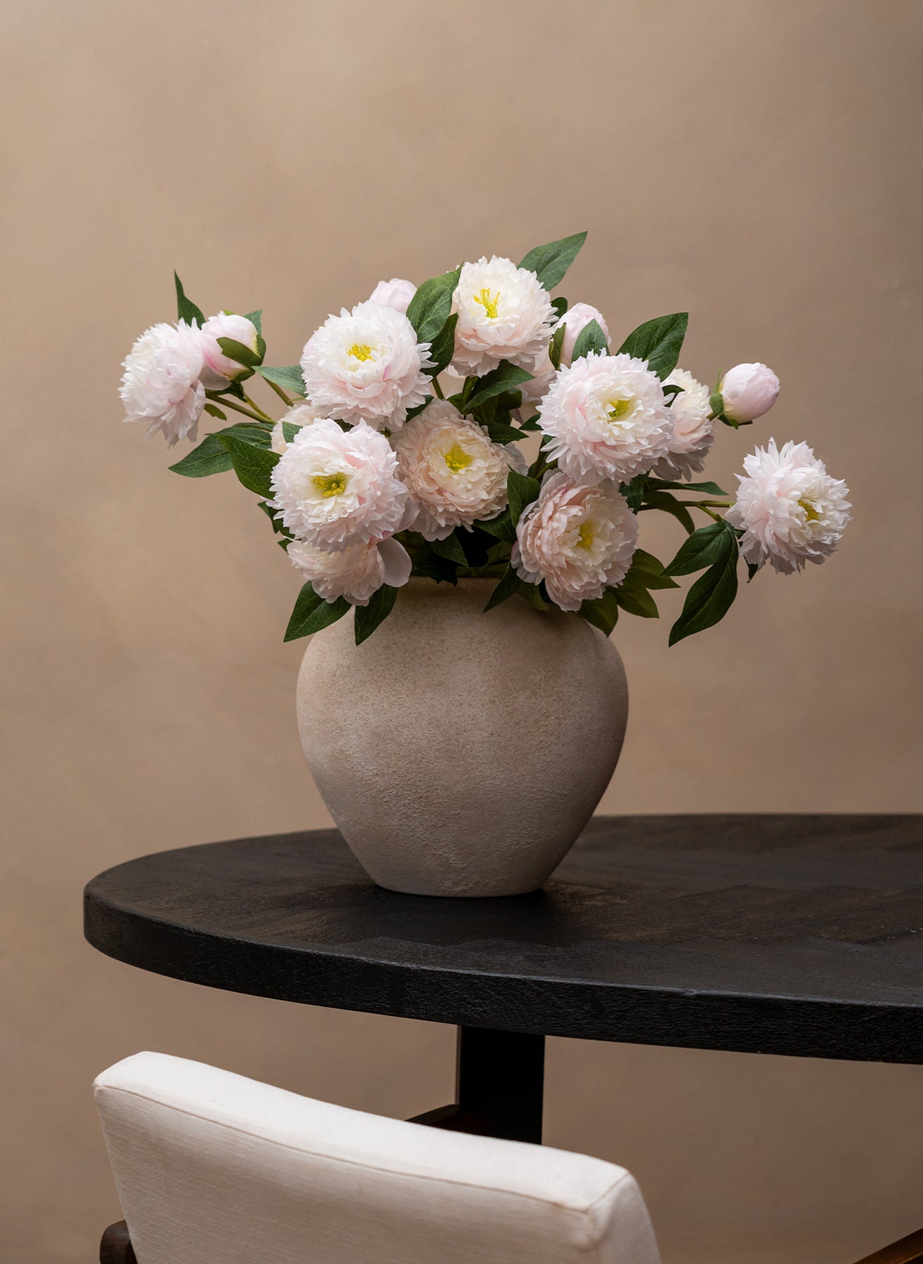 Silk Peonies - Light Pink