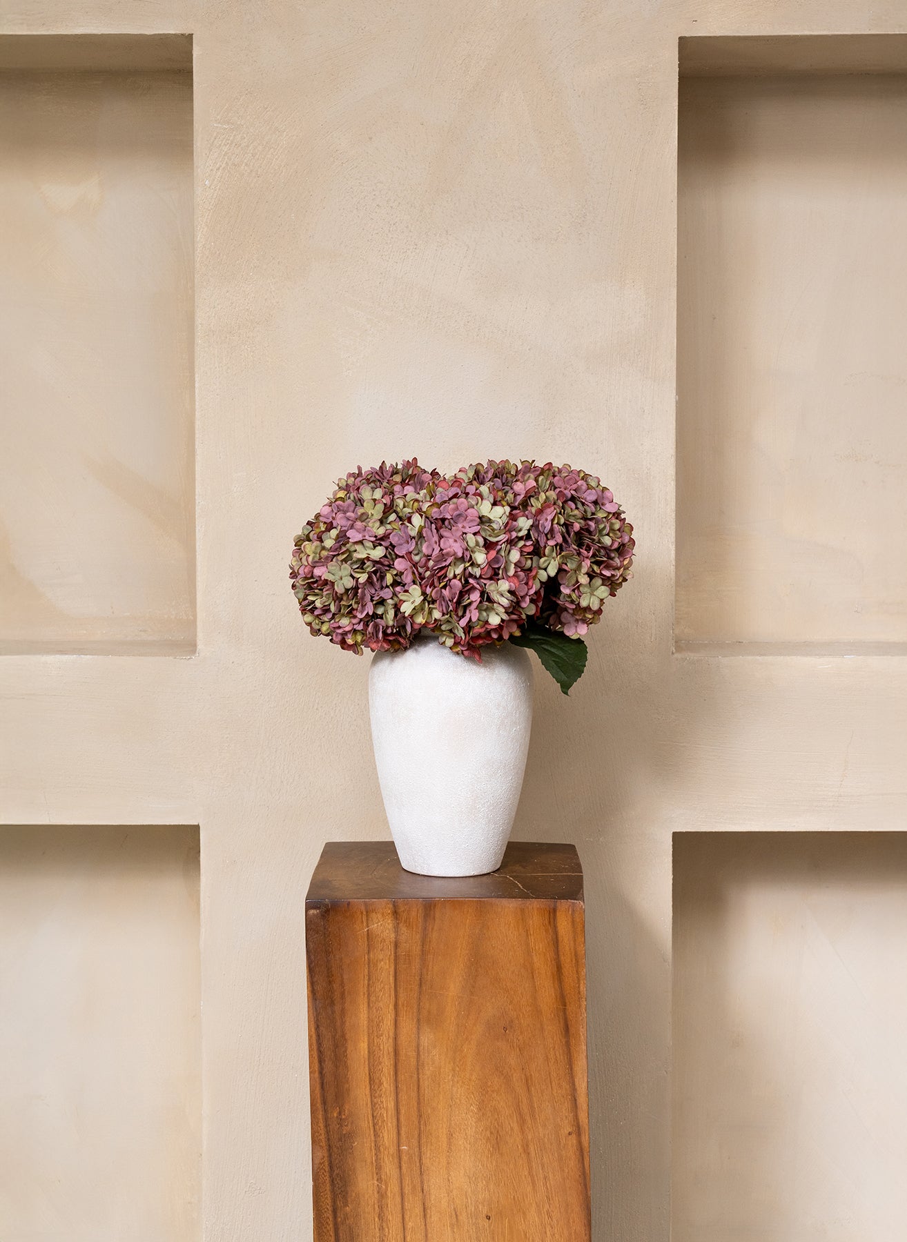 Large Silk Hydrangea - Purple