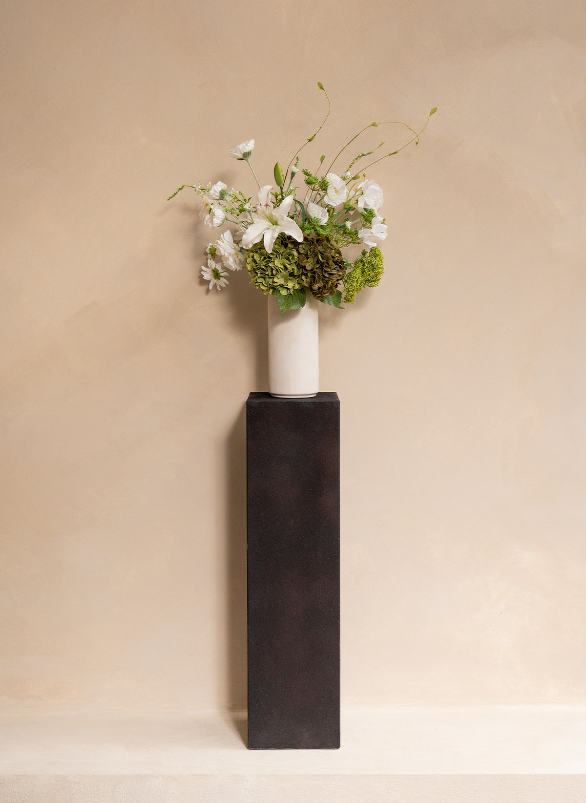 Display Column – Dark Brown
