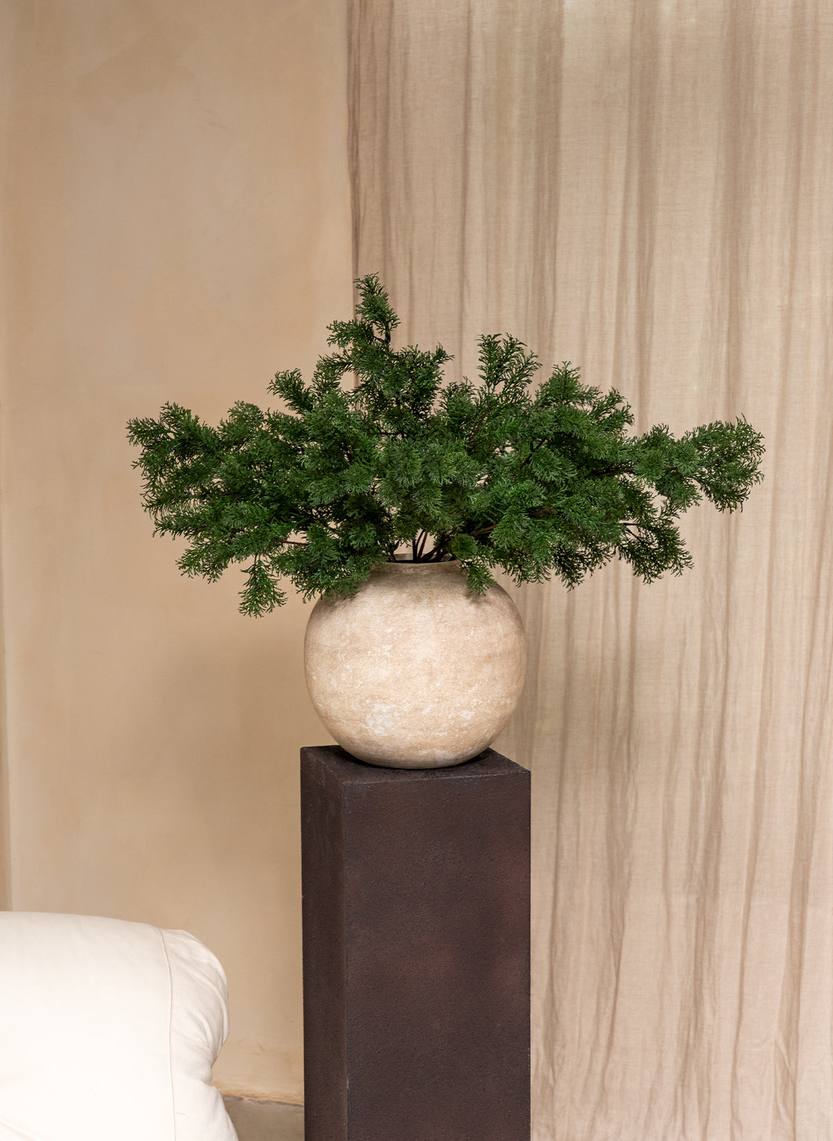 Display Column – Dark Brown