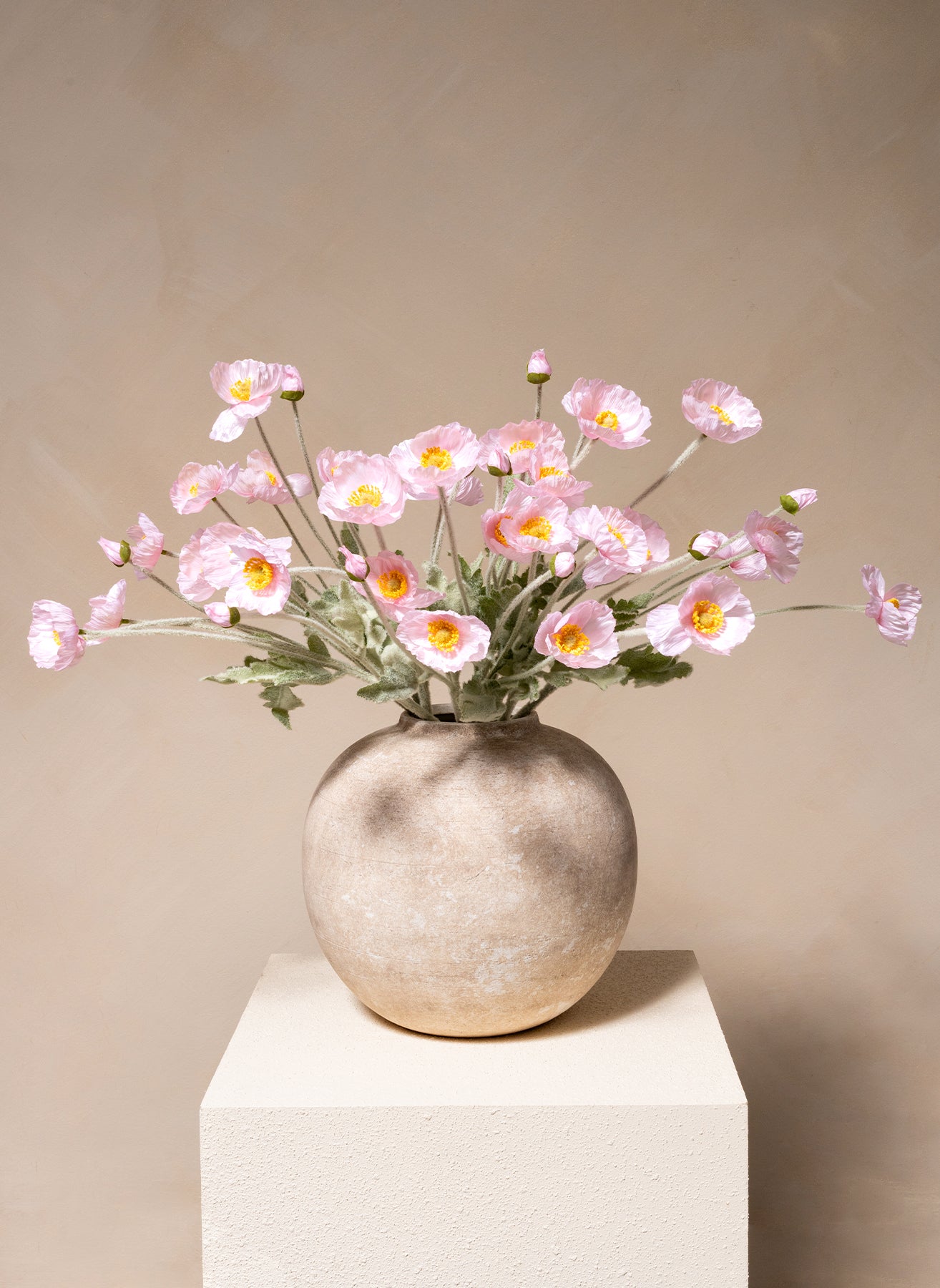 Silk Poppies - Light Pink