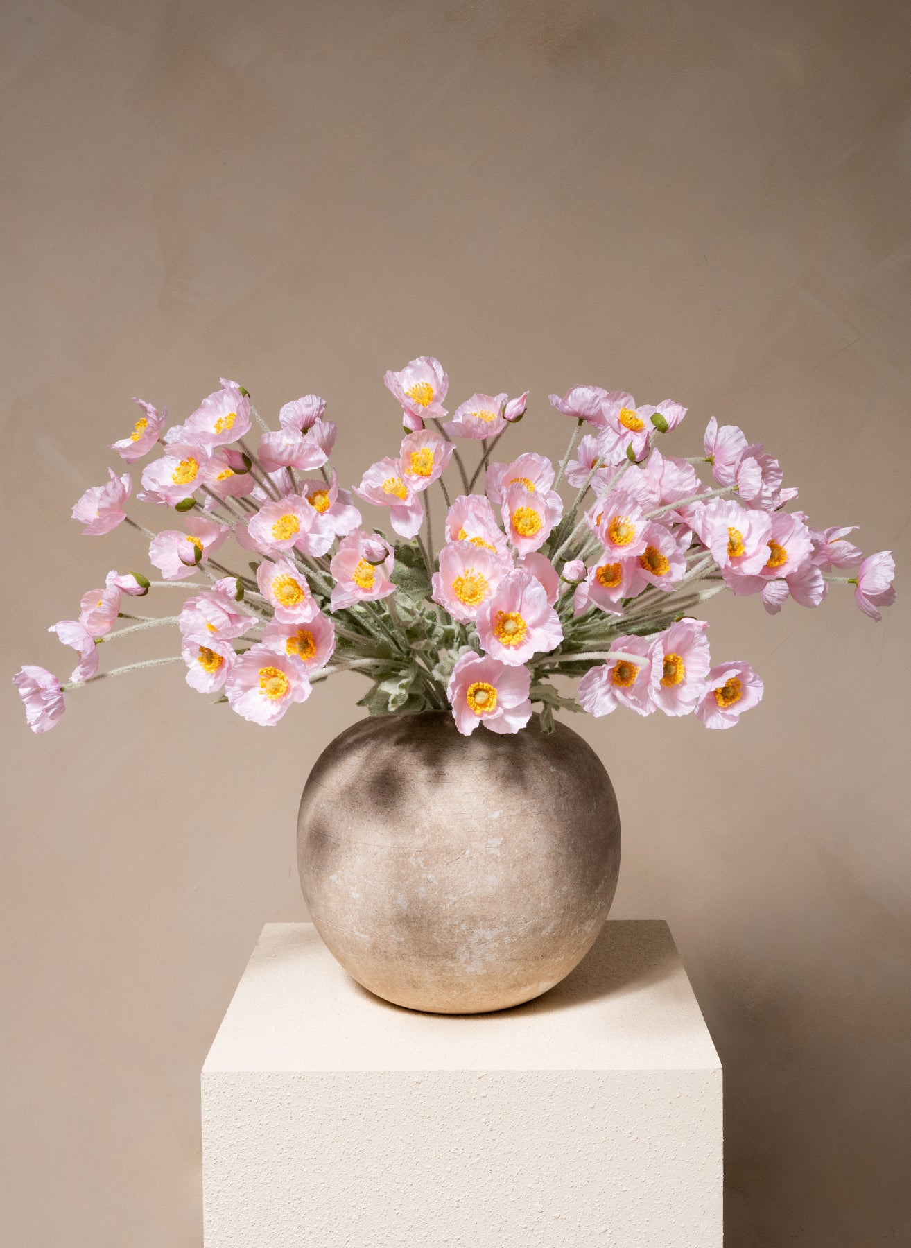 Silk Poppies - Light Pink
