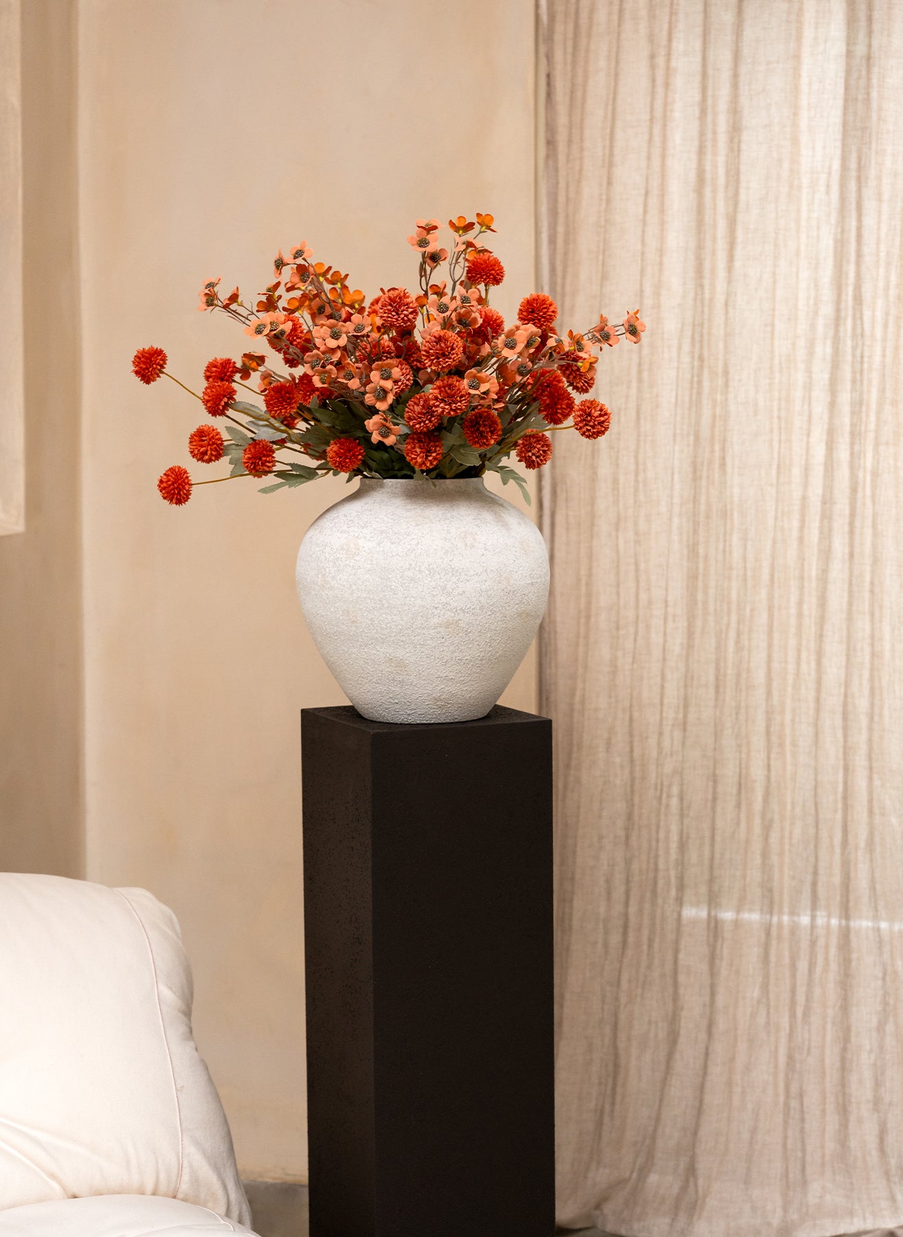 Sena vase - White
