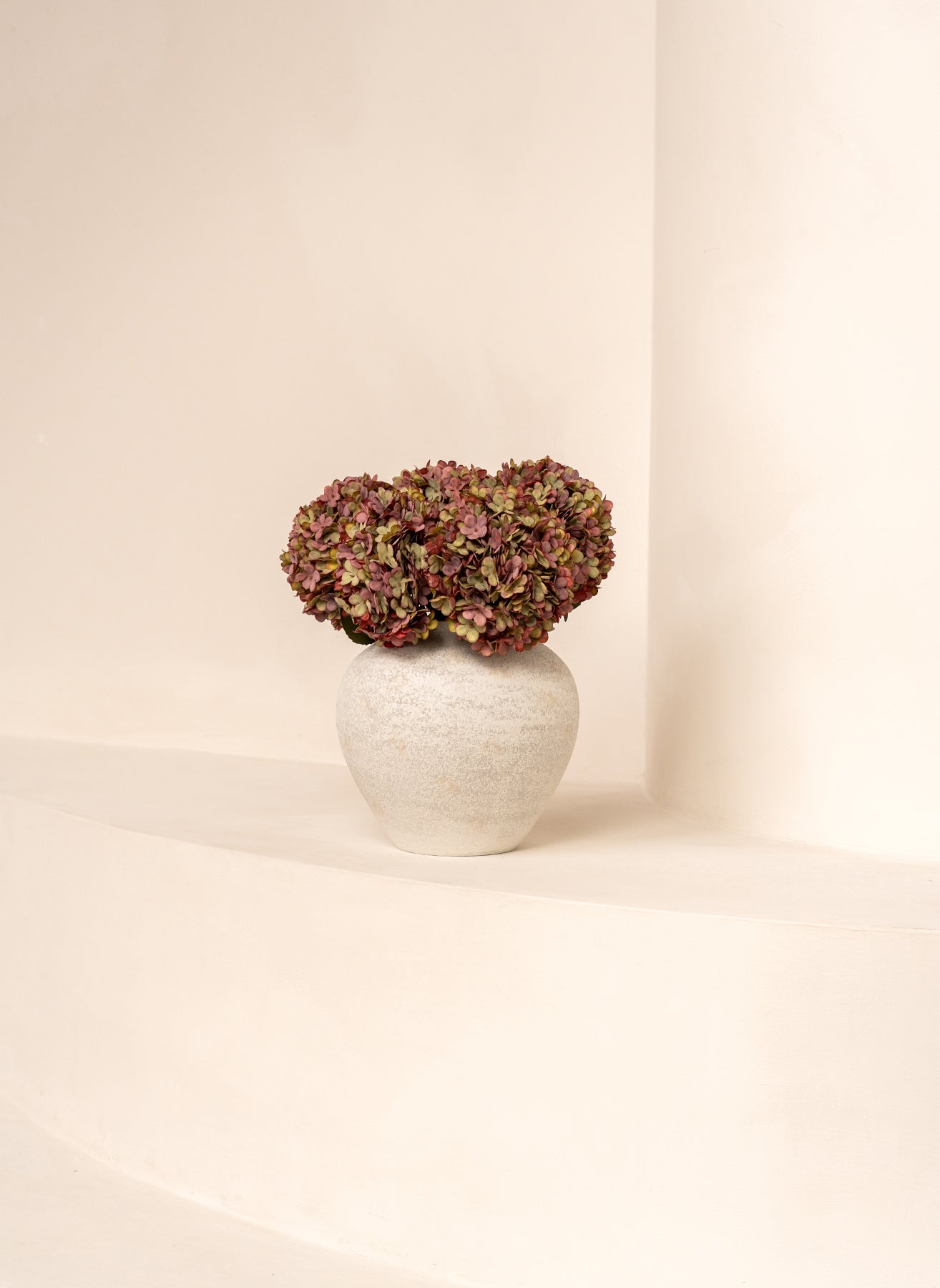 Large Silk Hydrangea - Purple