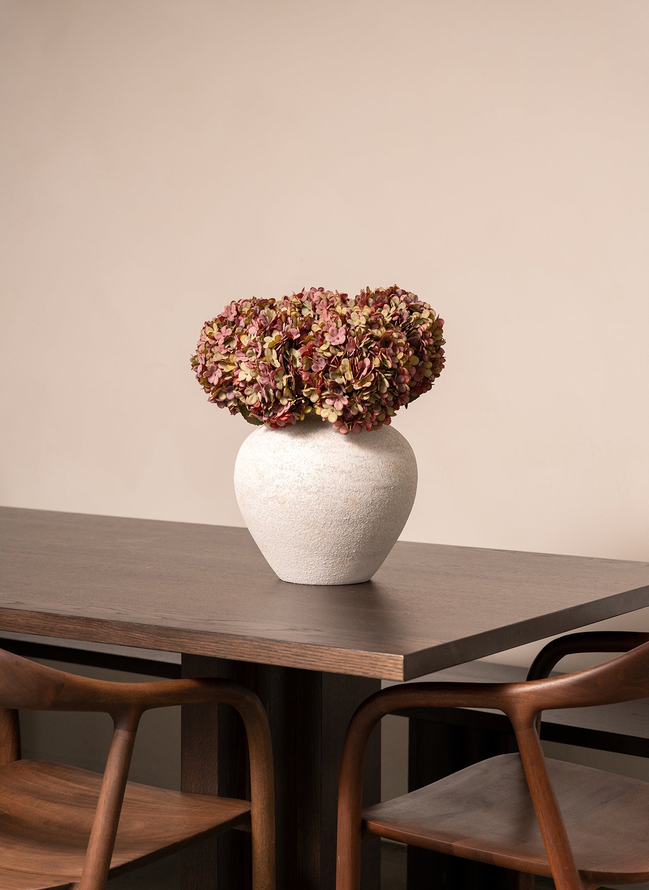 Large Silk Hydrangea - Purple