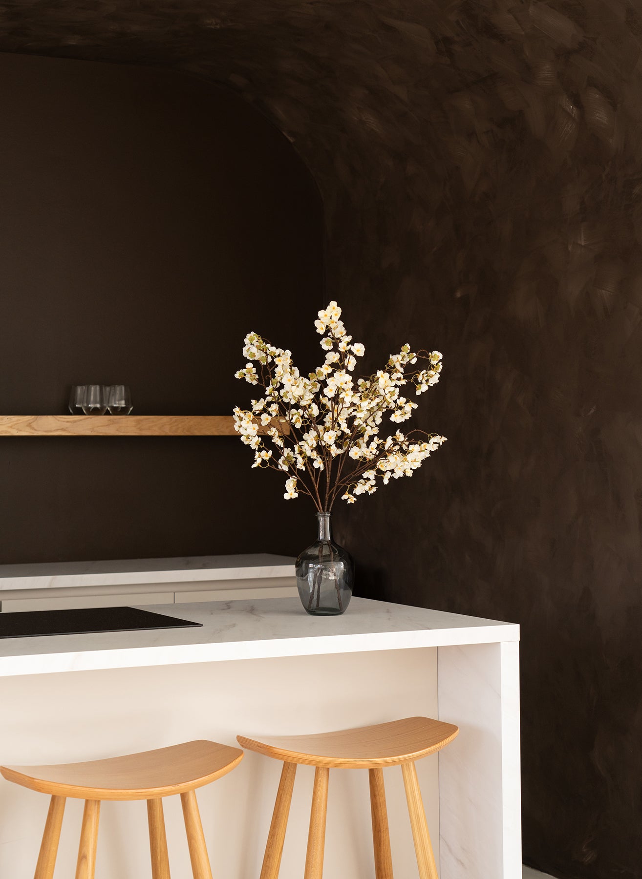 Silk Blossom - White
