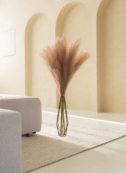 Pampas 110cm (3 stems) - Natural Brown
