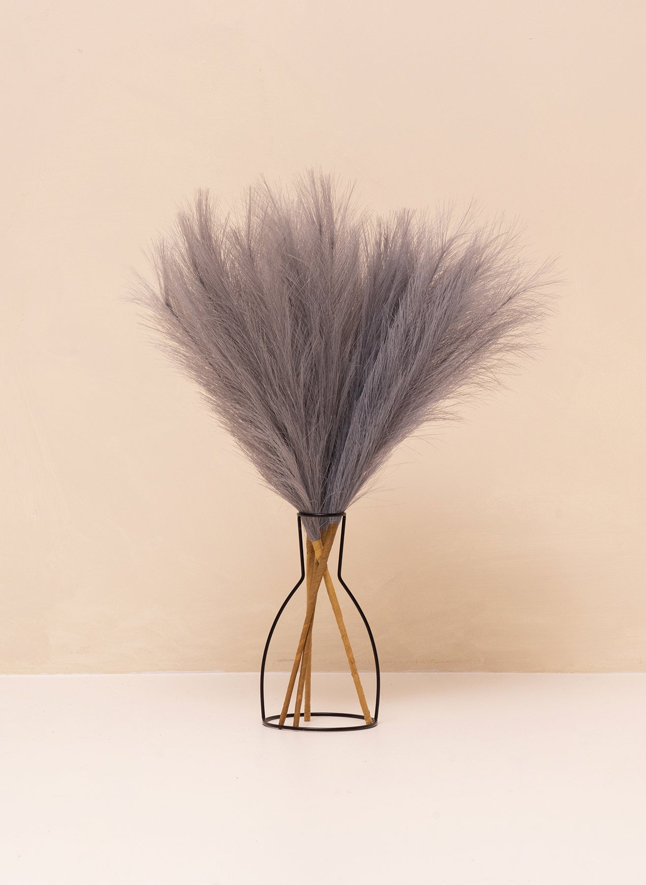 Pampas 60cm (5 stems) - Gray
