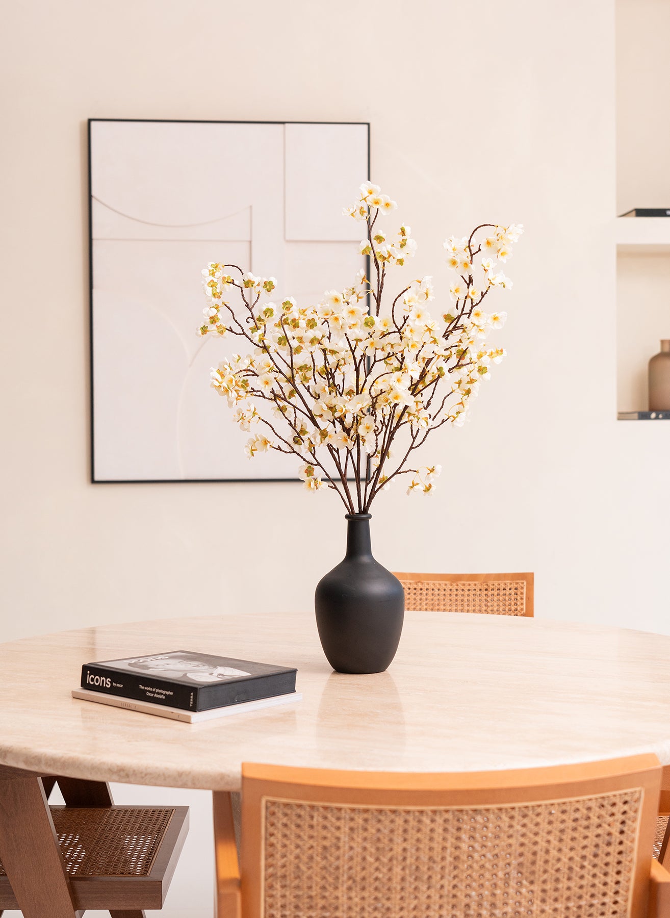 Silk Blossom - White