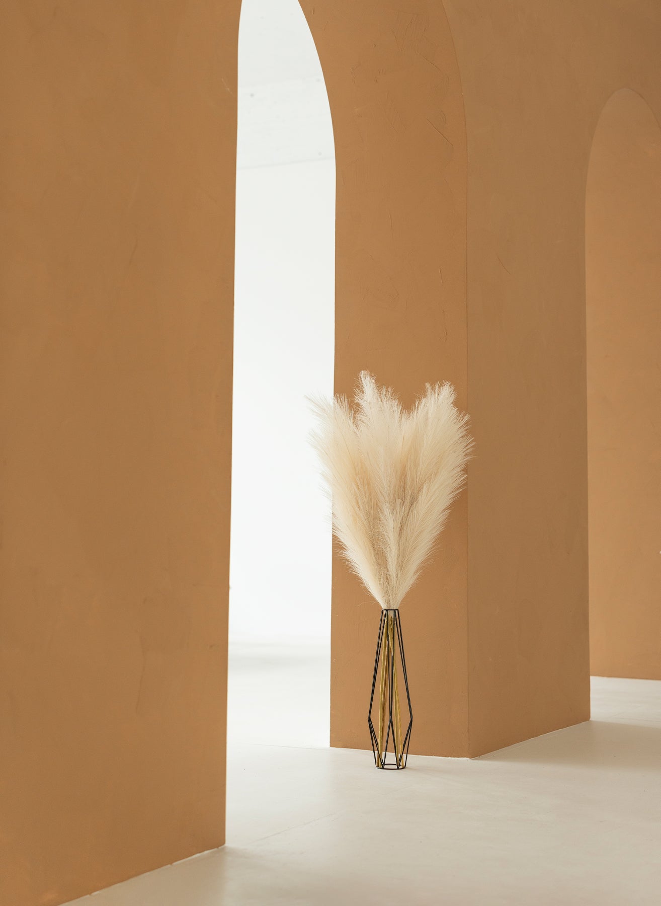 Pampas 110cm (3 stems) - Beige