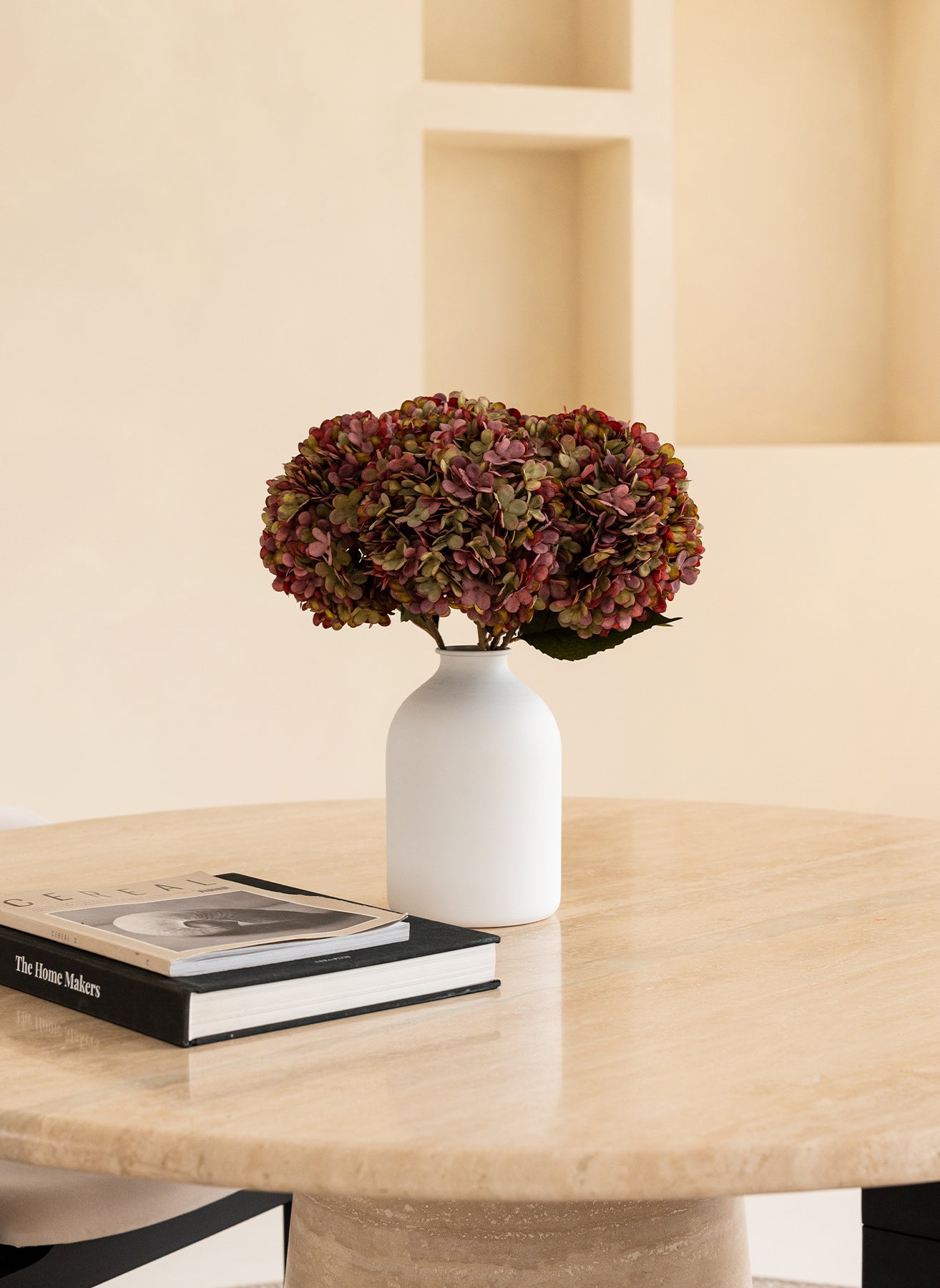 Large Silk Hydrangea - Purple