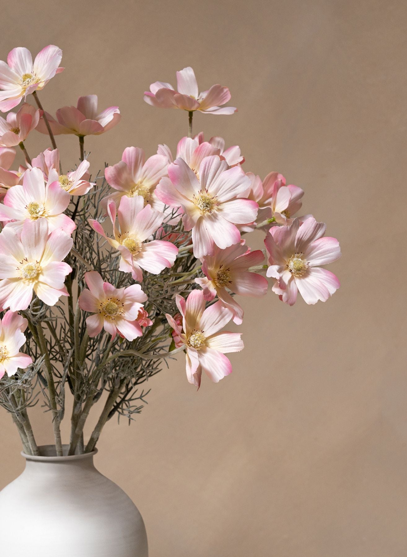 Silk Daisies (10 stems) - Light Pink