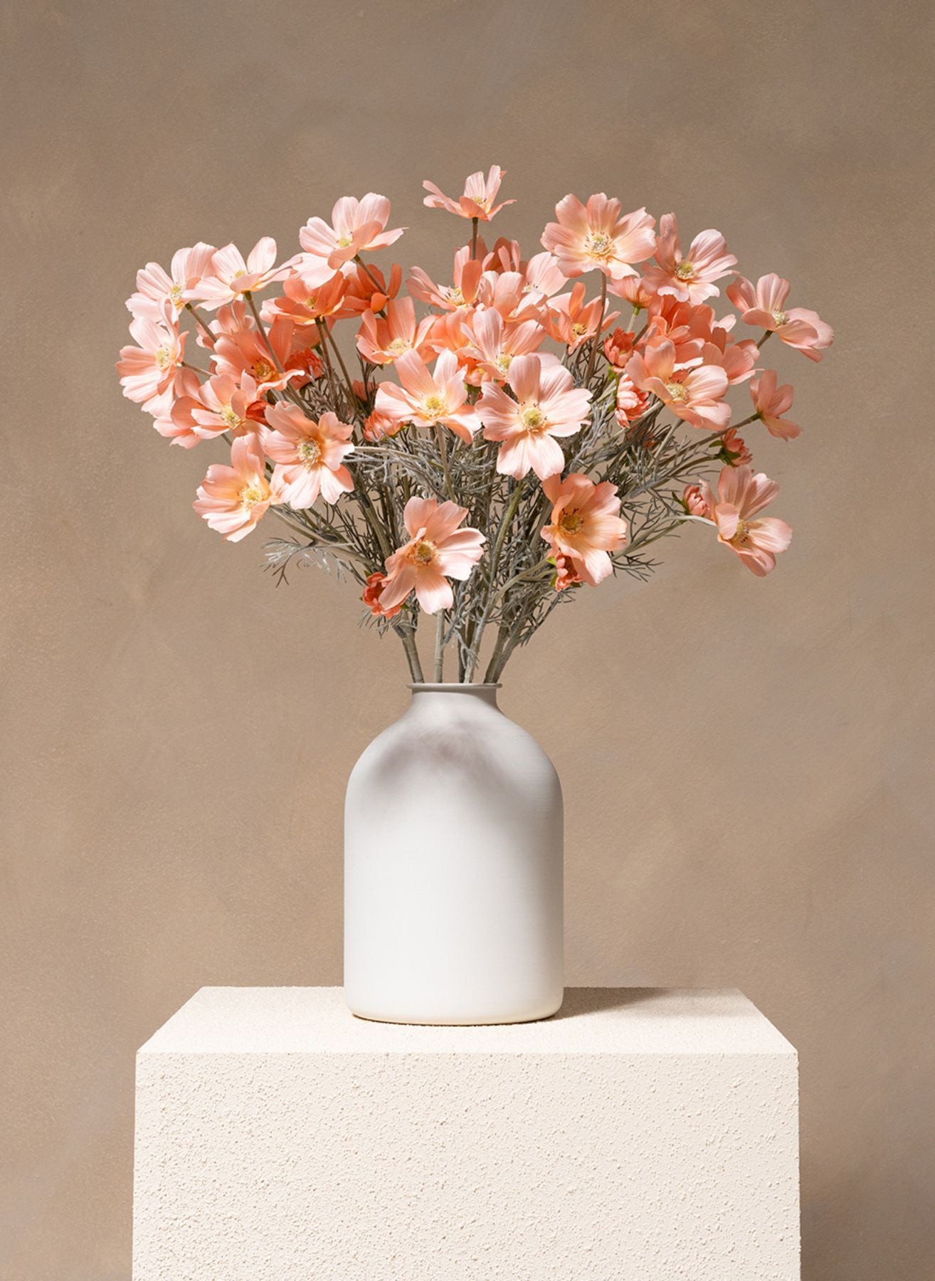Silk Daisies (10 stems) - Peach