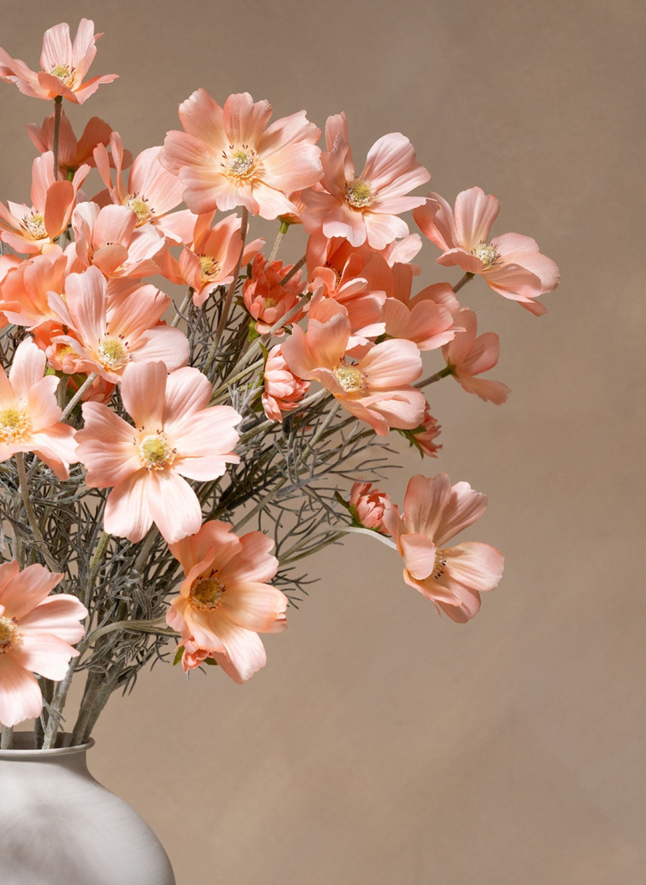 Silk Daisies (10 stems) - Peach