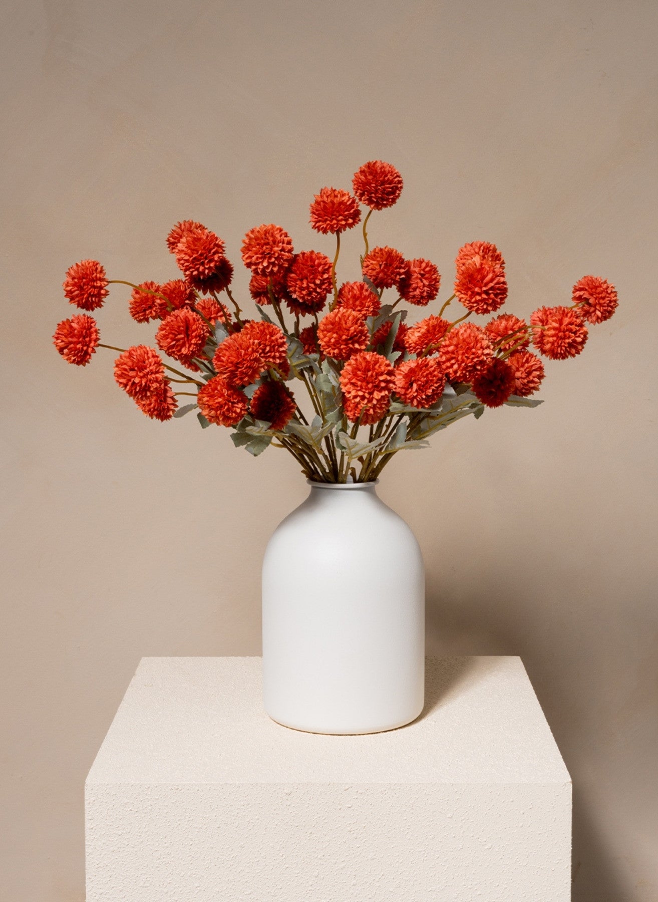 Silk Kiku Flowers - Omber