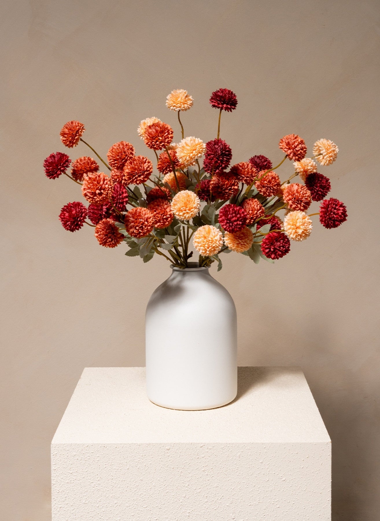 Silk Kiku Flowers - Mix