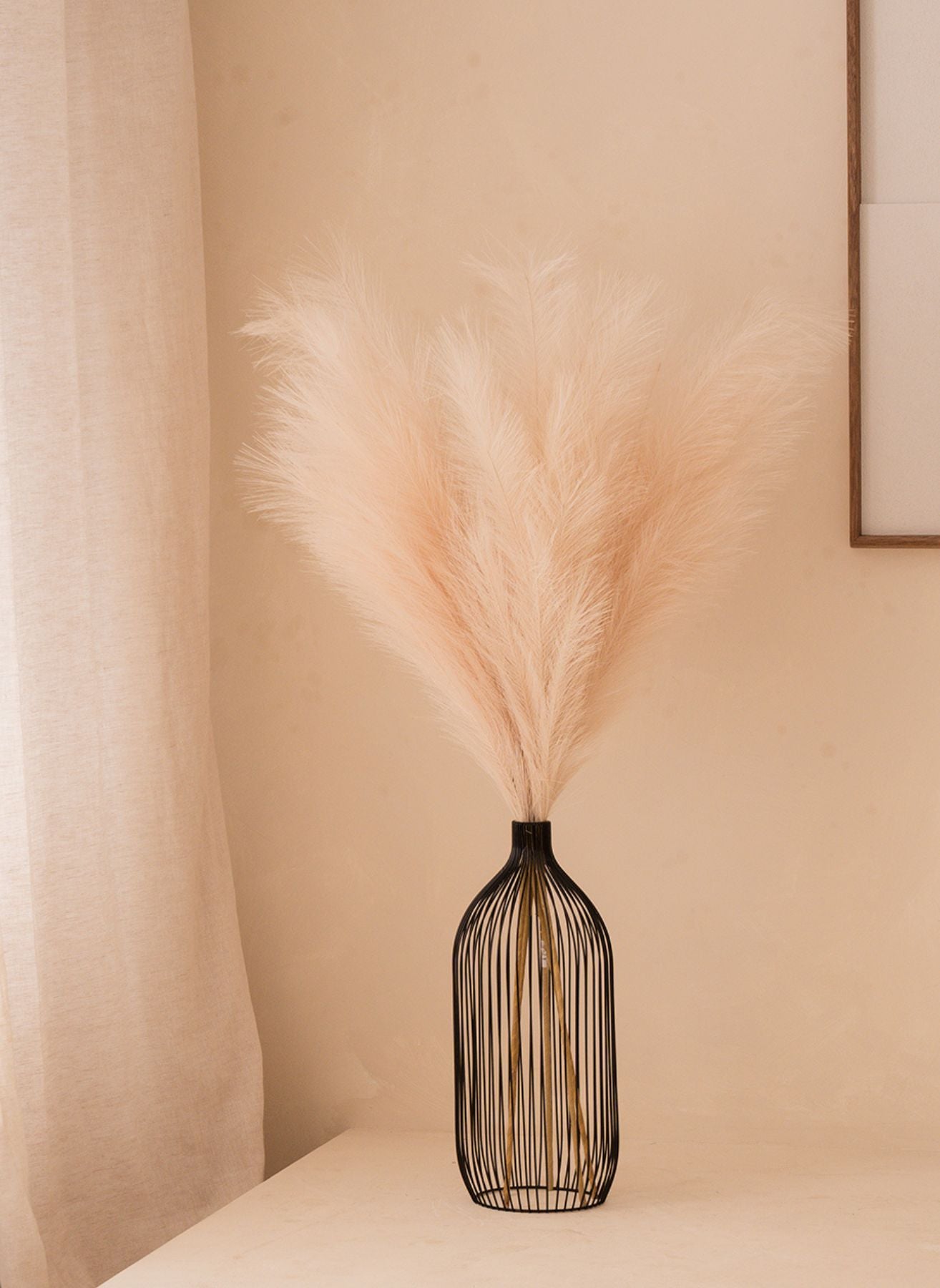 Pampas 110cm (3 stems) - Cream