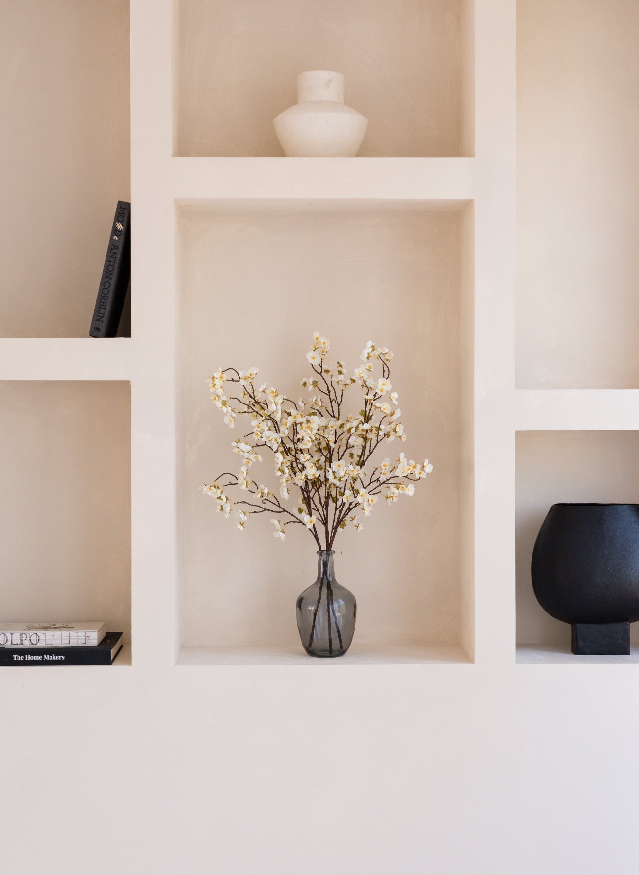 Silk Blossom - White