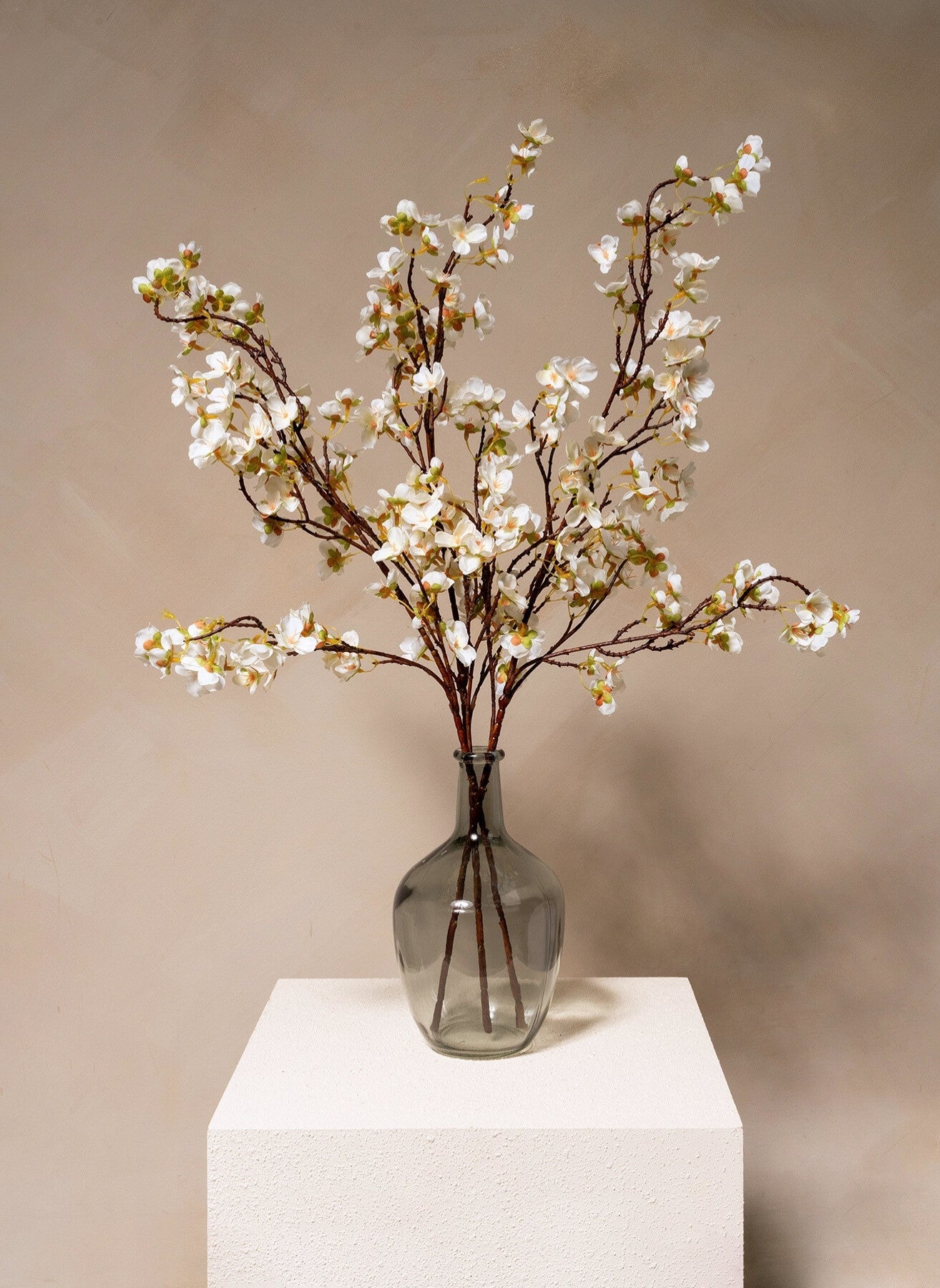 Silk Blossom - White