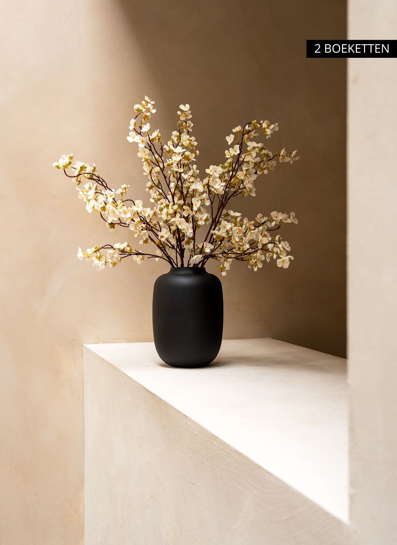 Silk Blossom - White