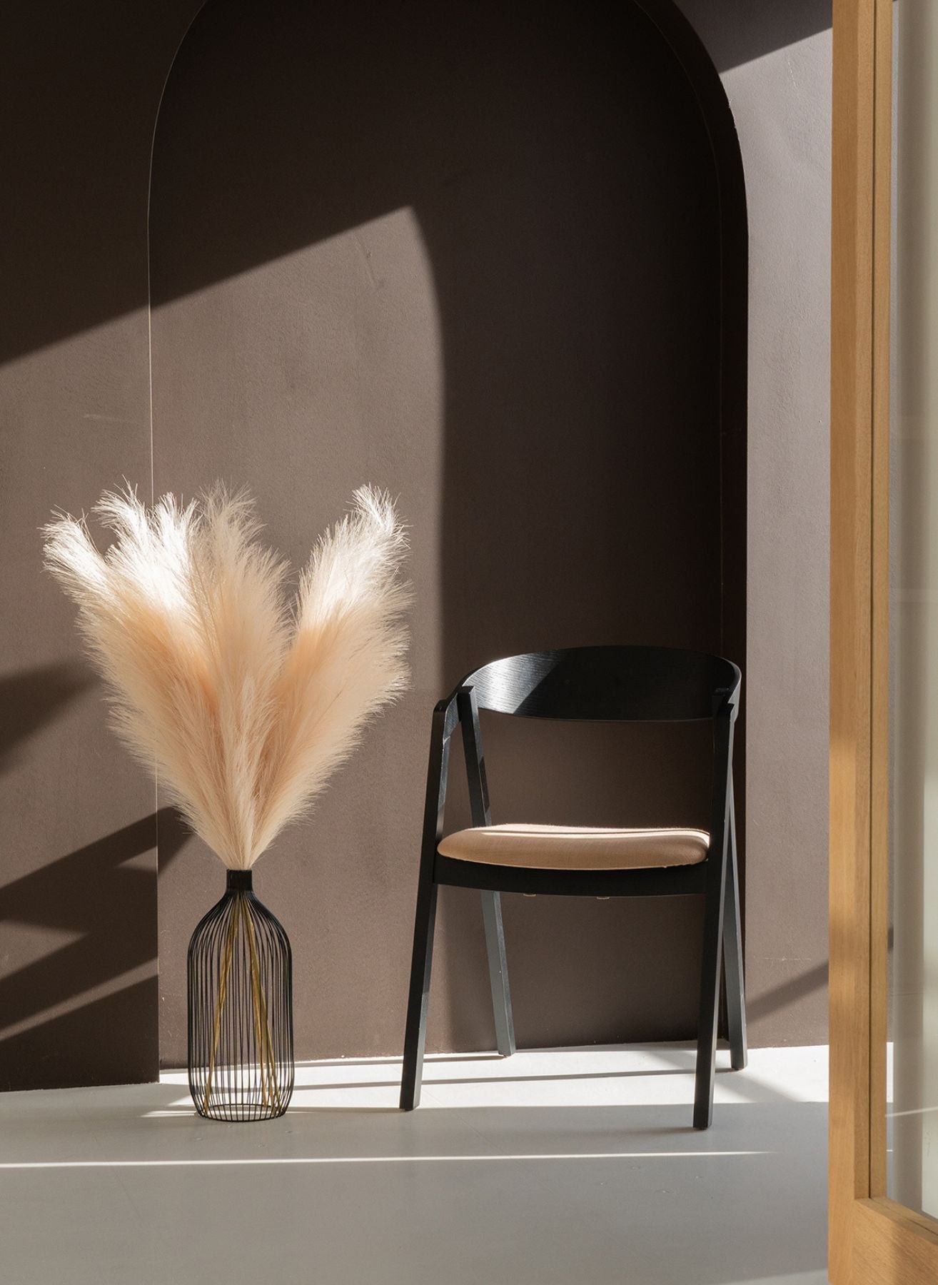 Pampas 110cm (3 stems) - Cream