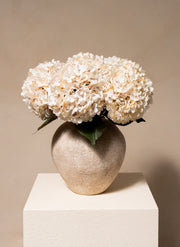 Large Silk Hydrangea - Cream