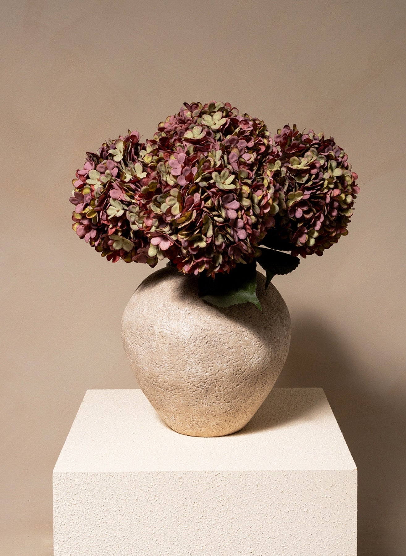 Large Silk Hydrangea - Purple