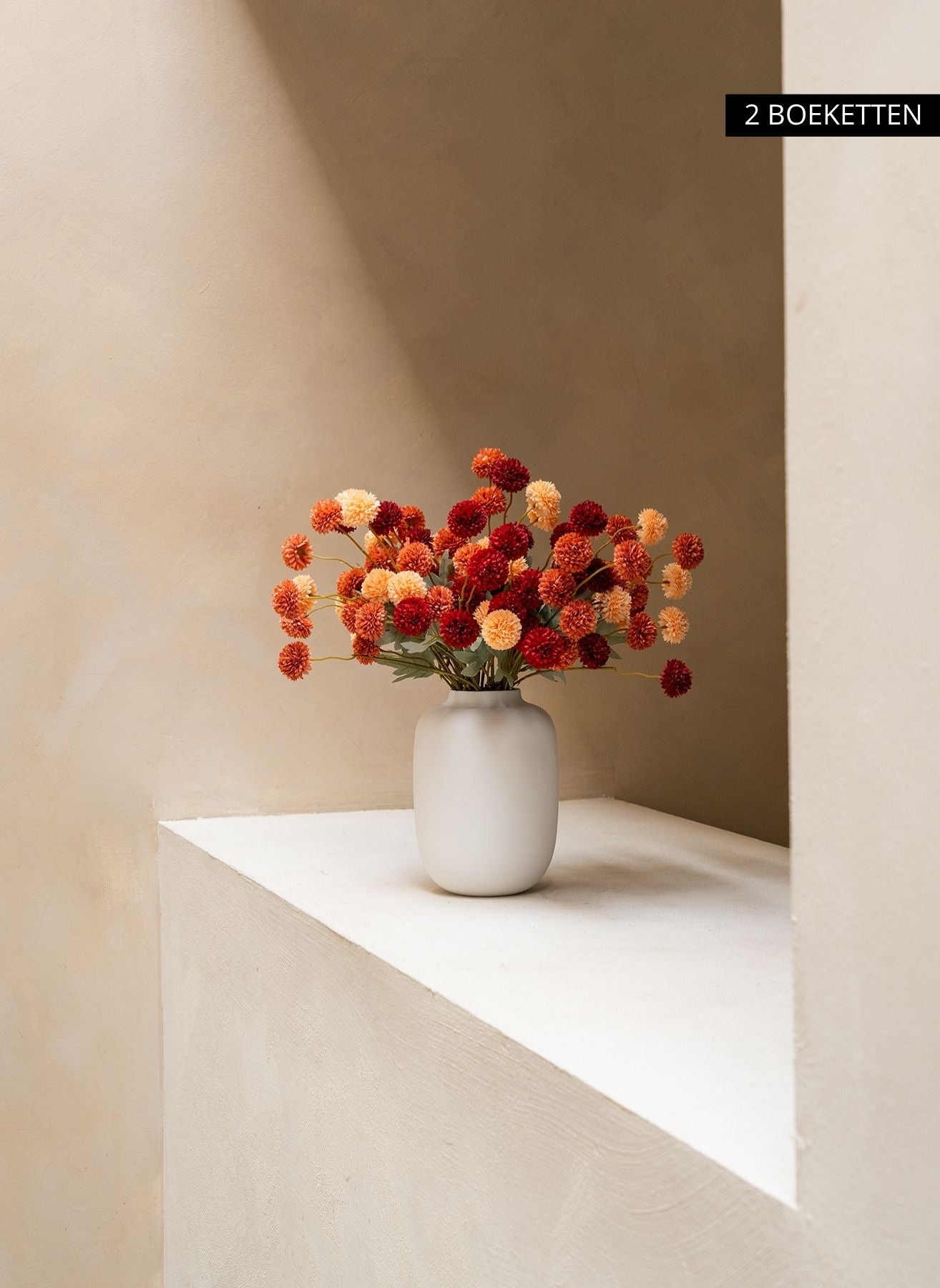 Silk Kiku Flowers - Mix