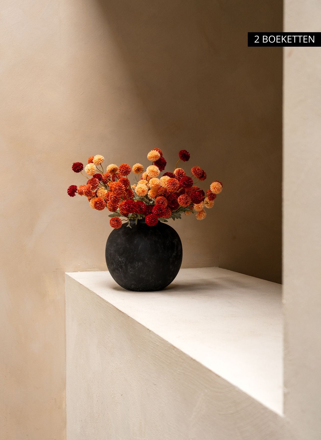 Silk Kiku Flowers - Mix