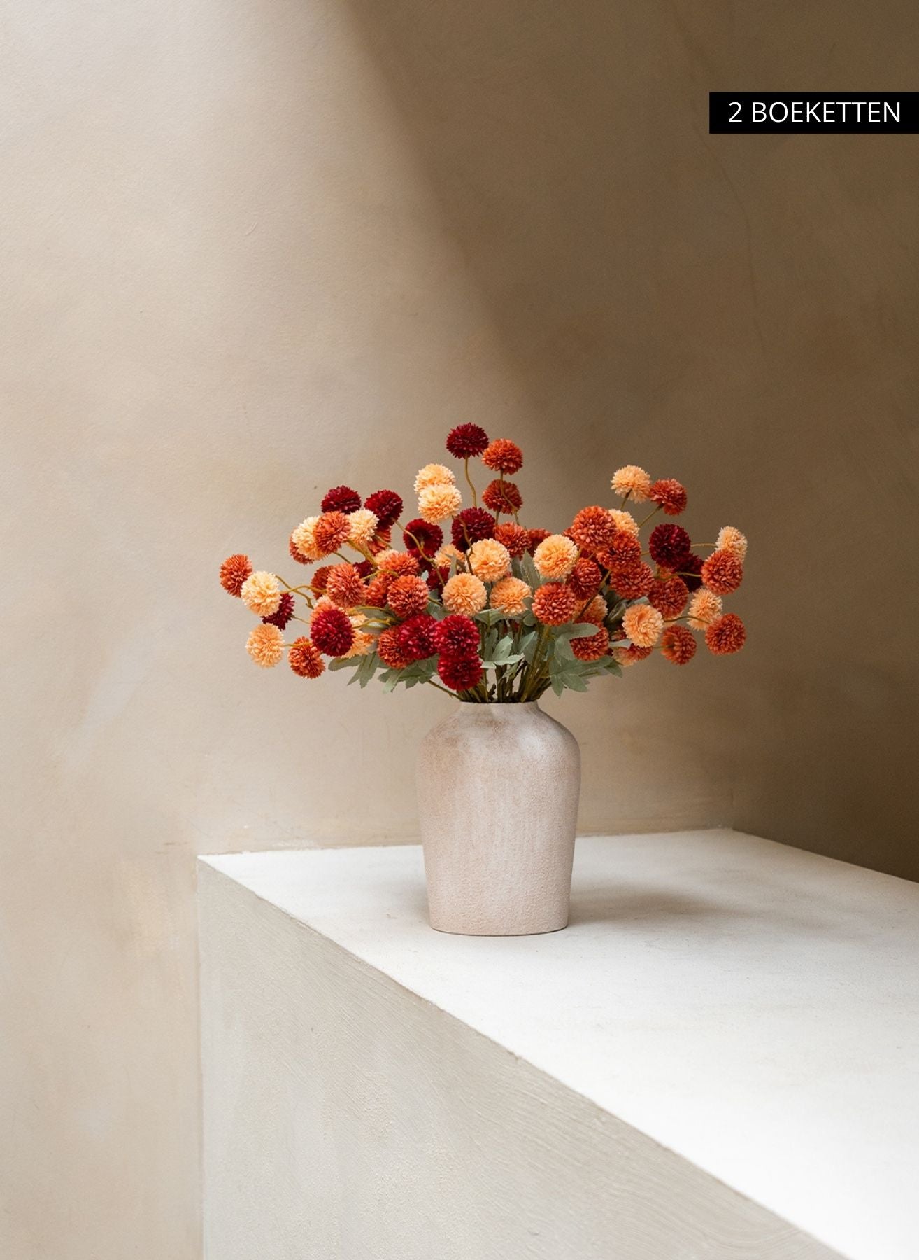 Silk Kiku Flowers - Mix