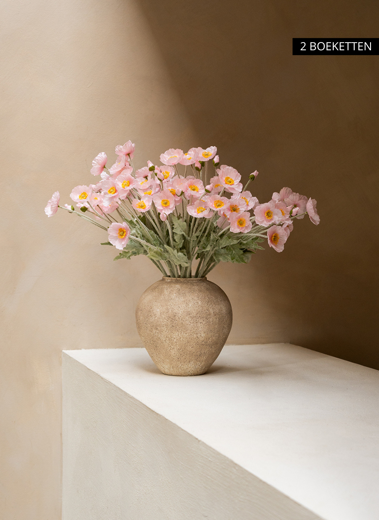 Silk Poppies - Light Pink