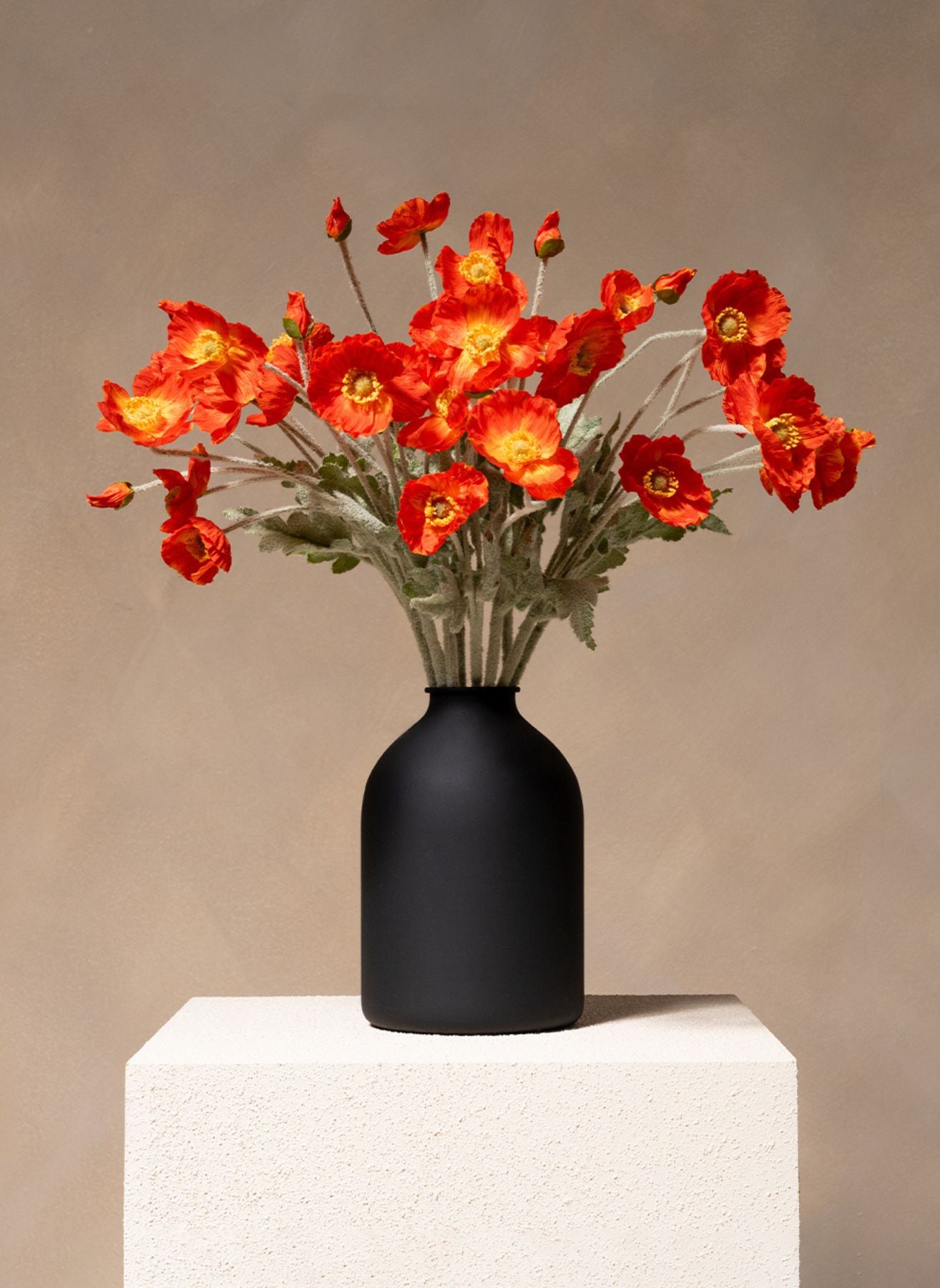 Silk Poppies - Orange