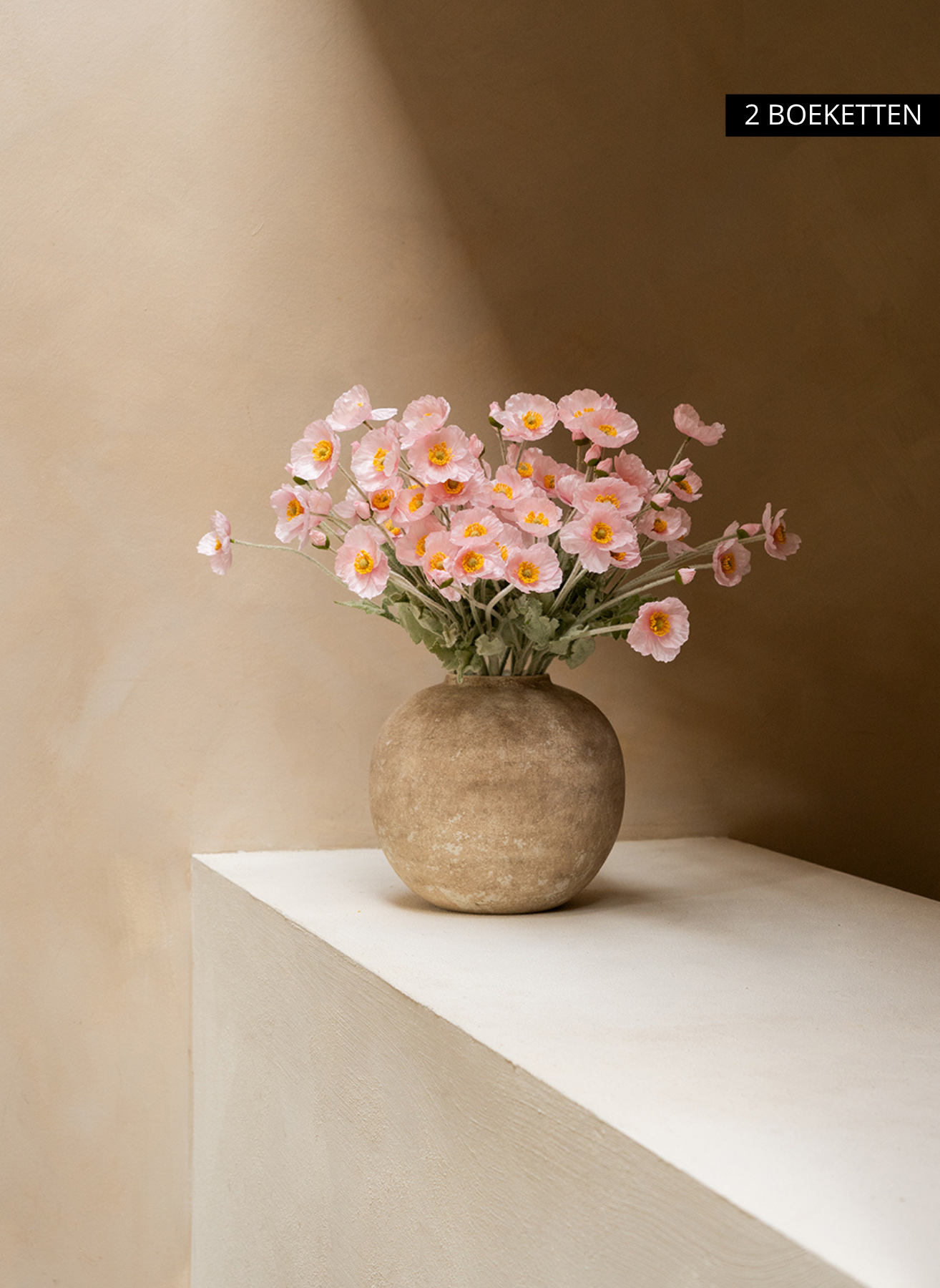 Silk Poppies - Light Pink