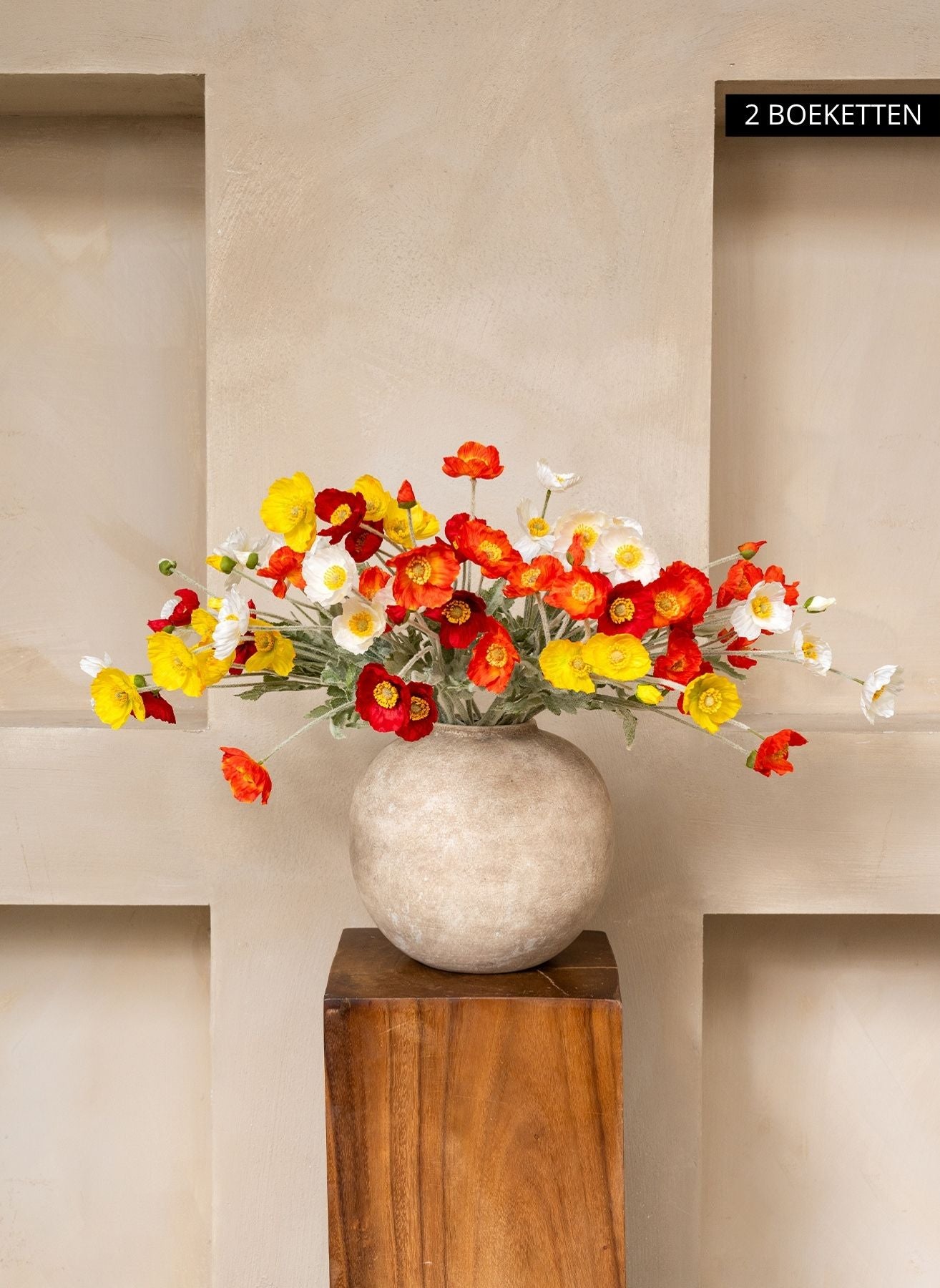 Silk Poppies - Mix